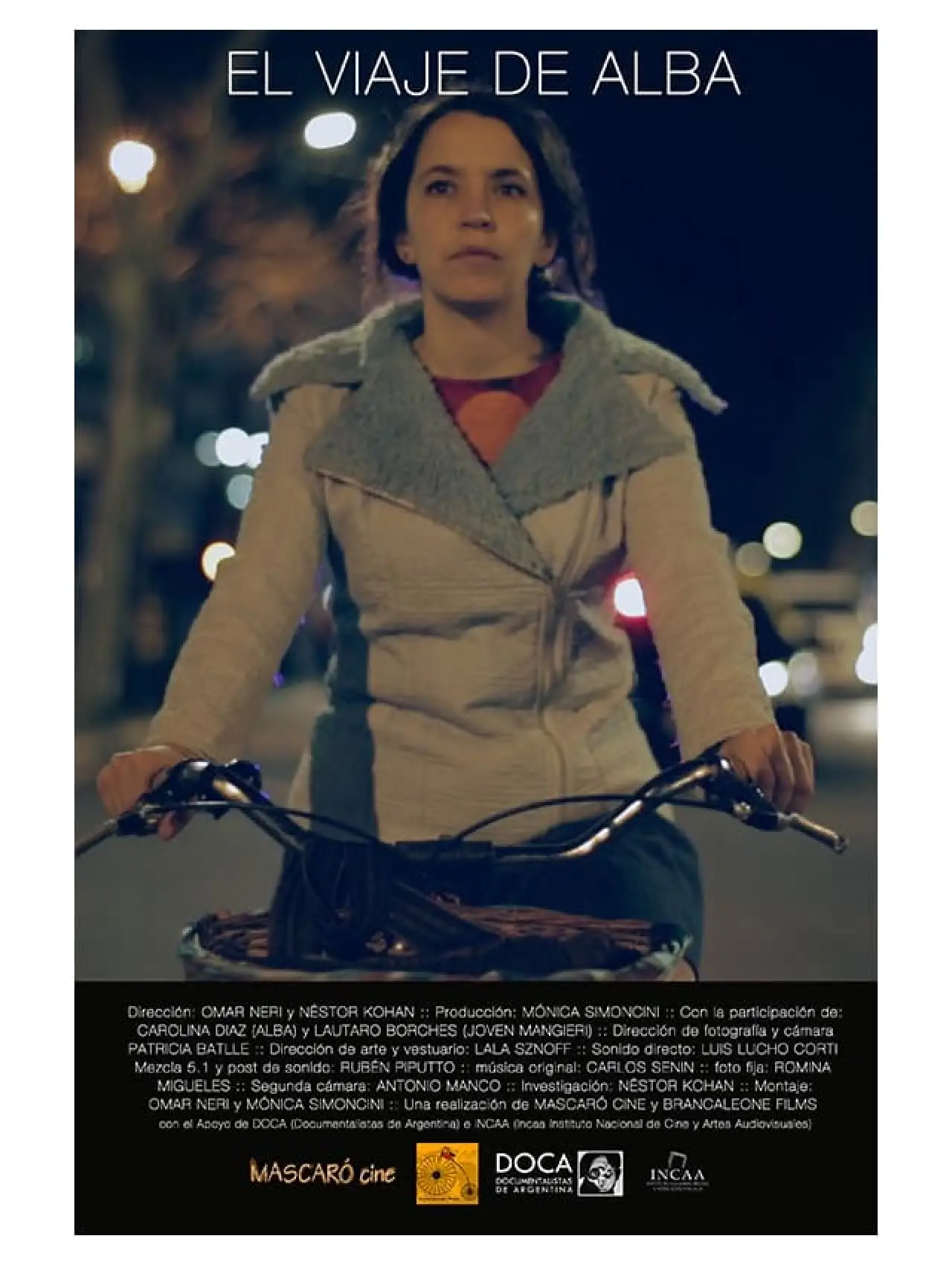 Plakat filmowy "El viaje de Alba"