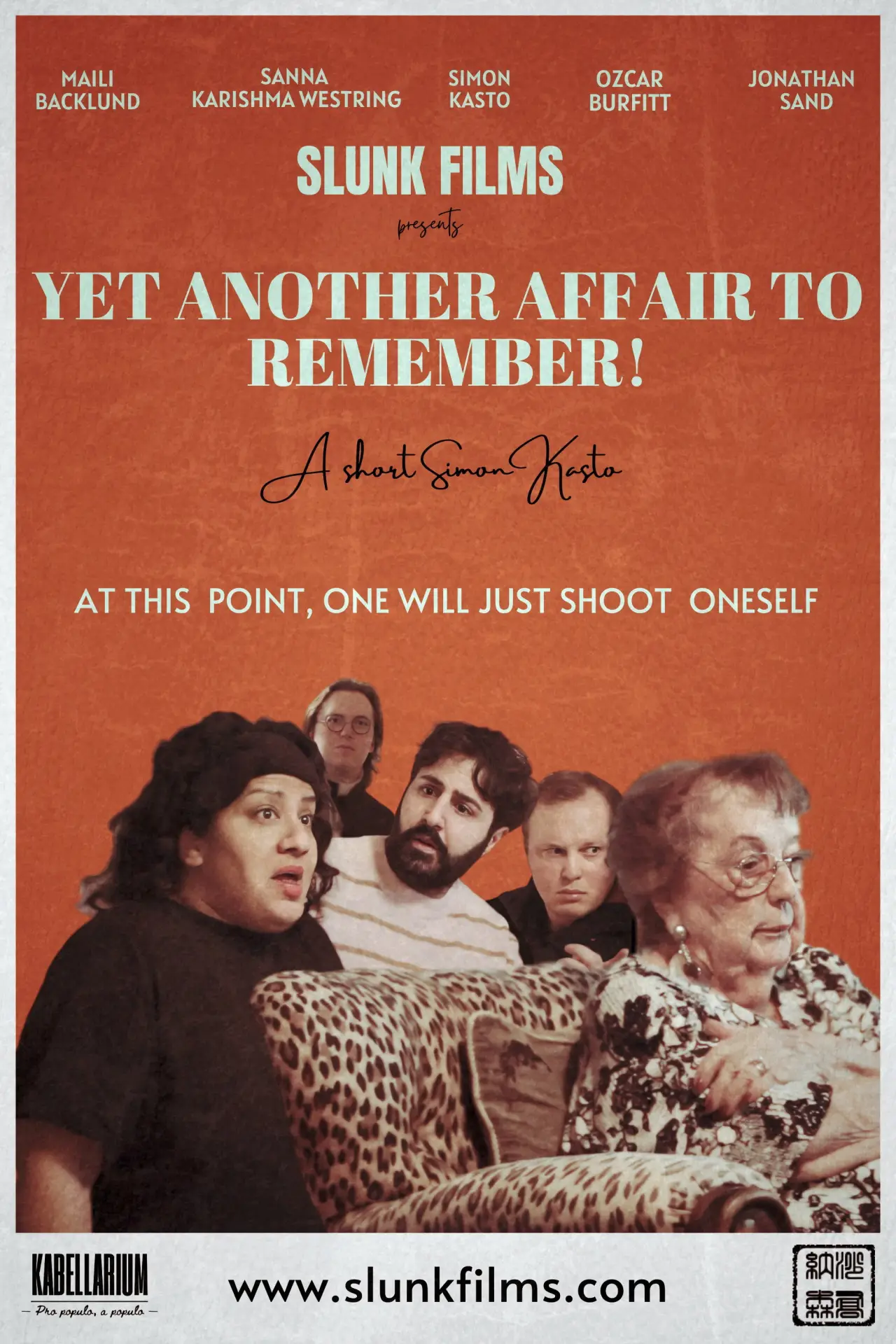 Plakat filmowy "Återigen en affär att minnas!"