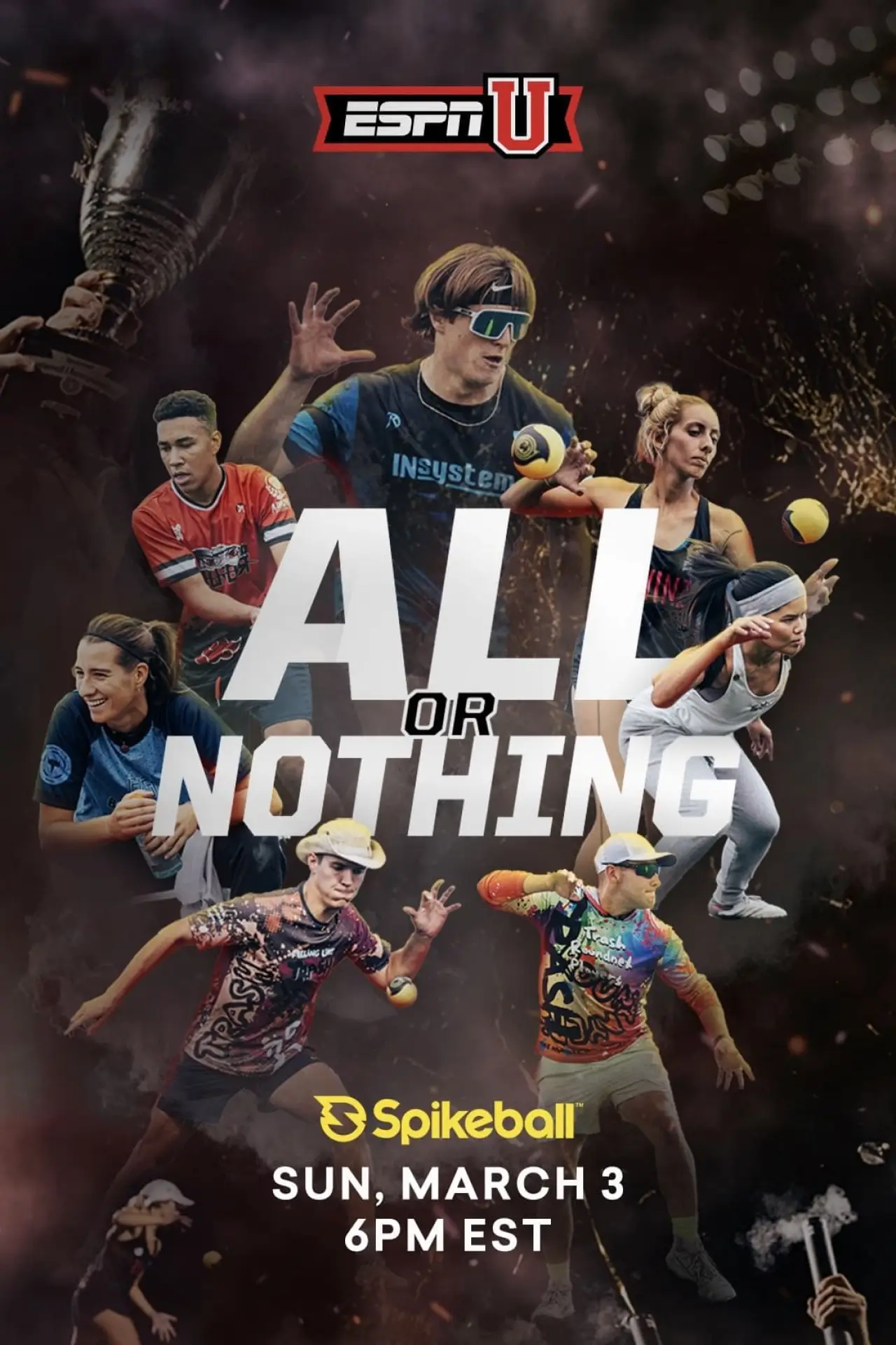 Plakat filmowy "All or Nothing: Spikeball 2023 Spikeball Tour Series Championship"