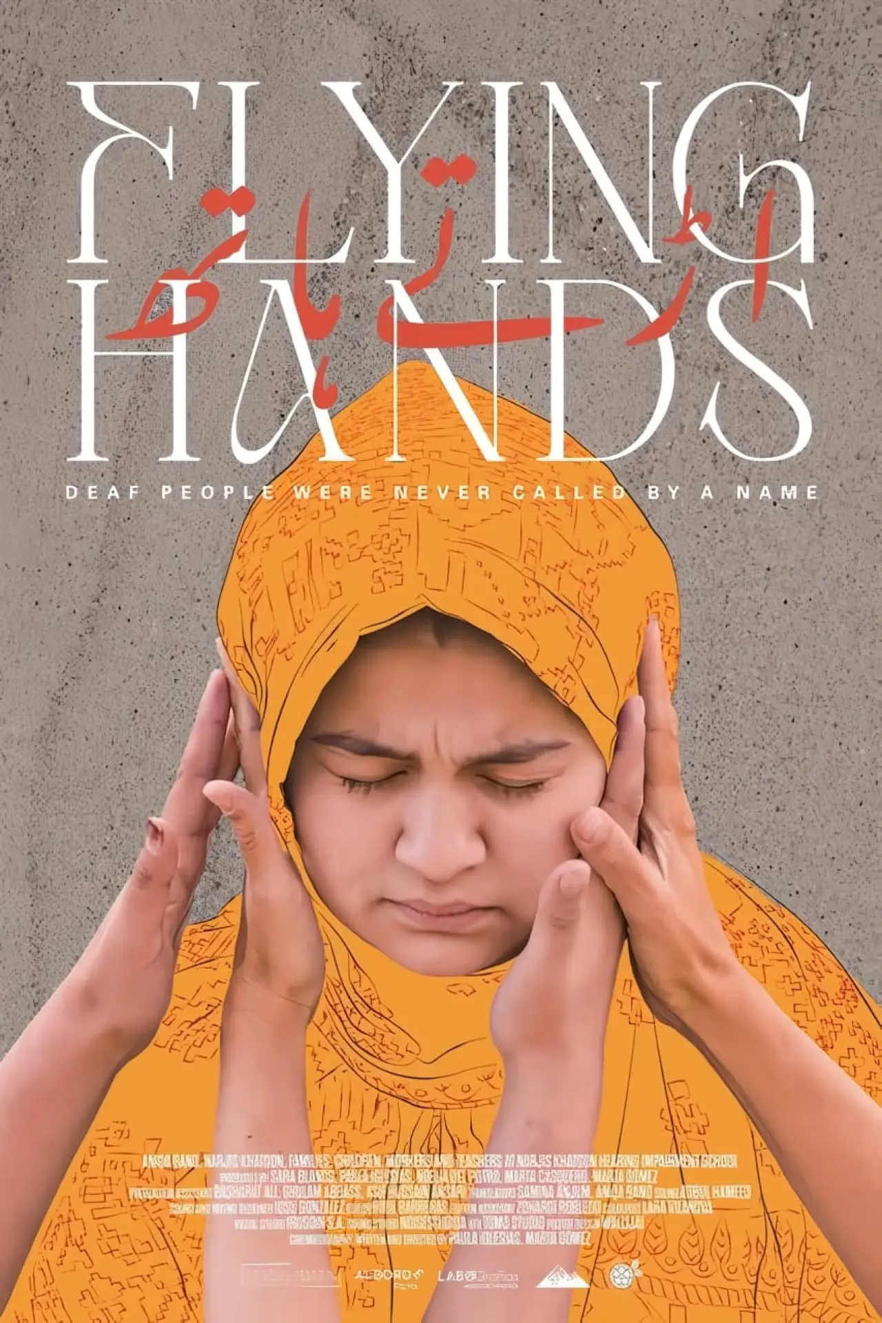Plakat filmowy "Flying Hands"