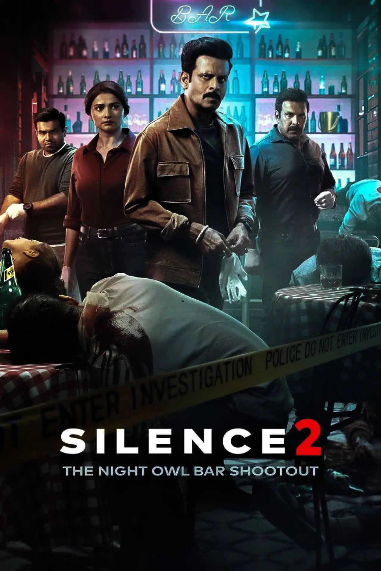 Plakat filmowy "Silence 2: The Night Owl Bar Shootout"