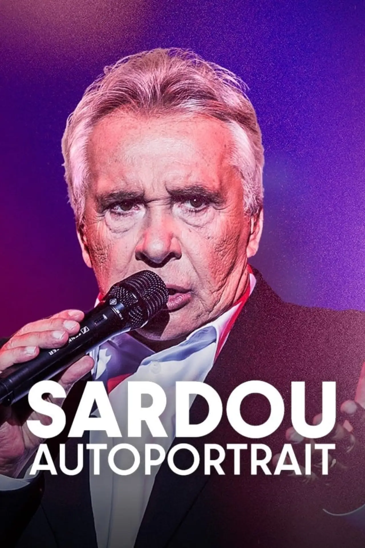Plakat filmowy "Sardou, autoportrait"