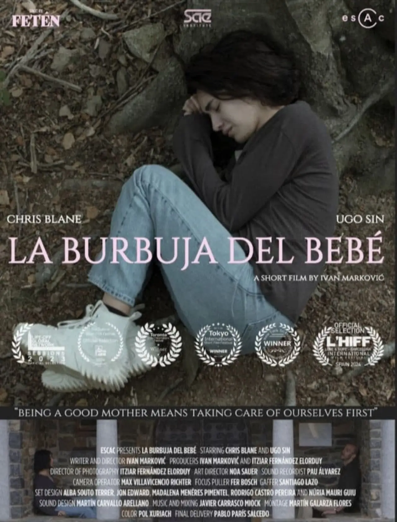Plakat filmowy "La burbuja del bebé"
