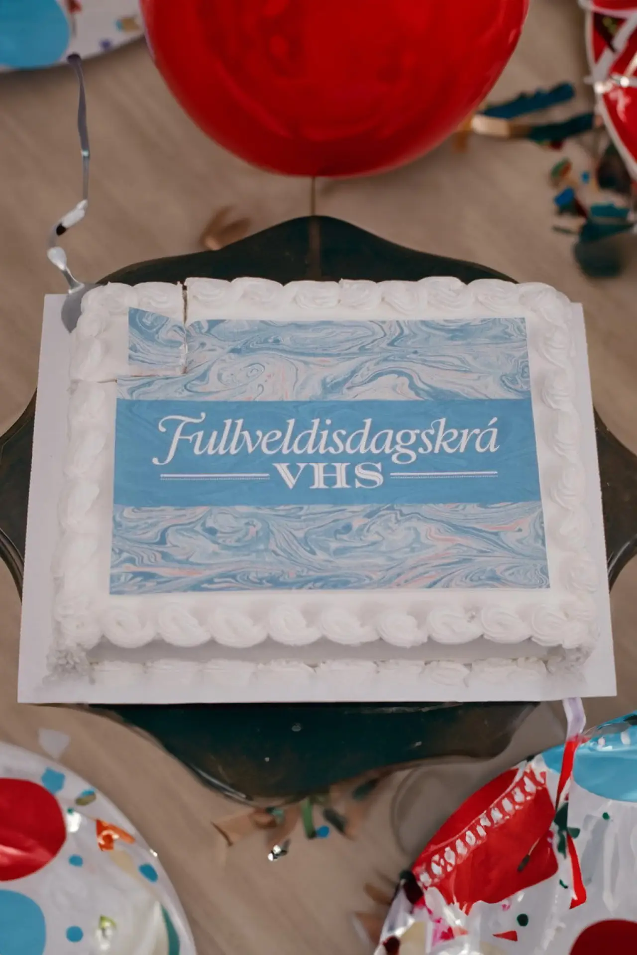 Plakat filmowy "Fullveldisdagskrá VHS"