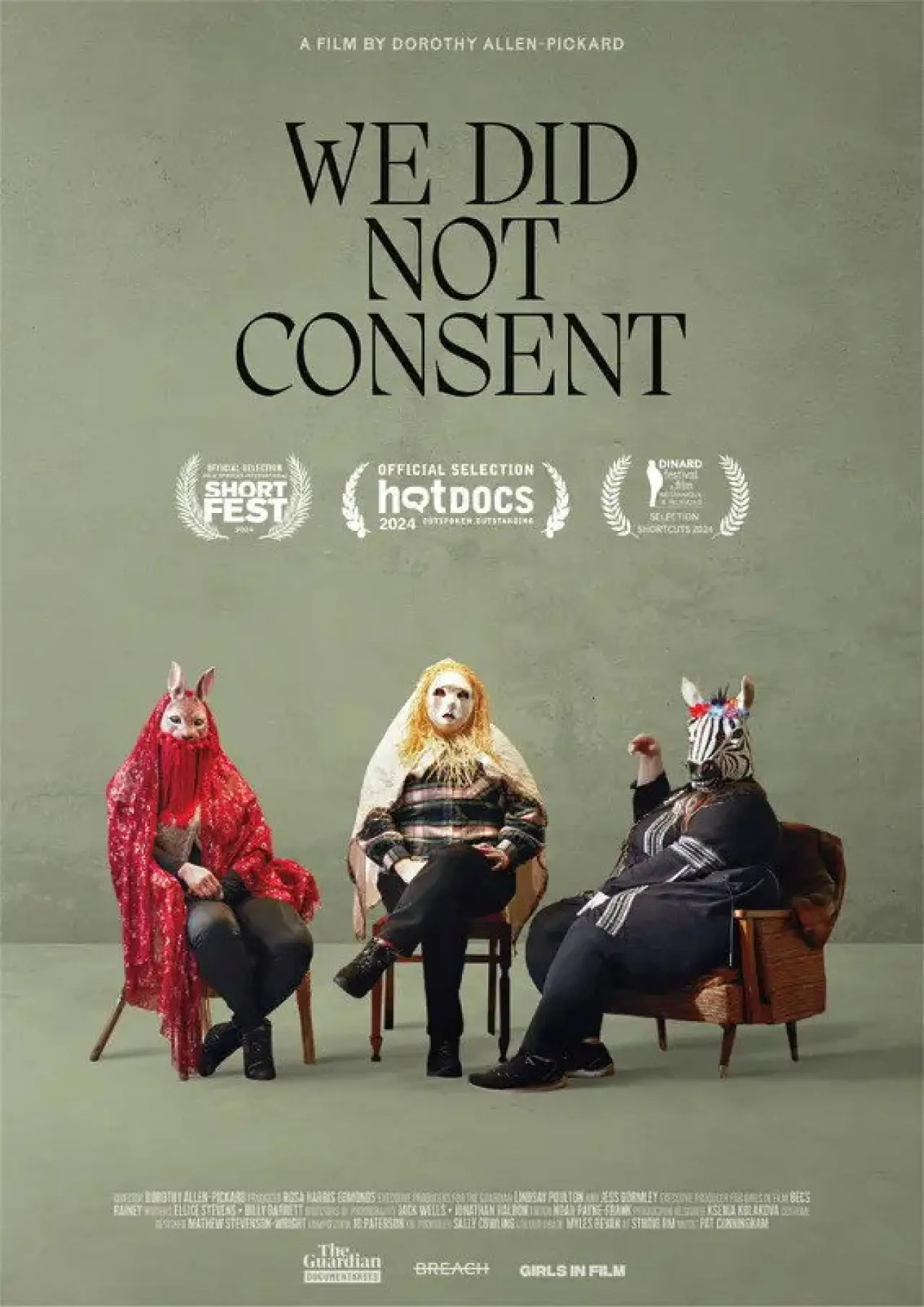 Plakat filmowy "We Did Not Consent"