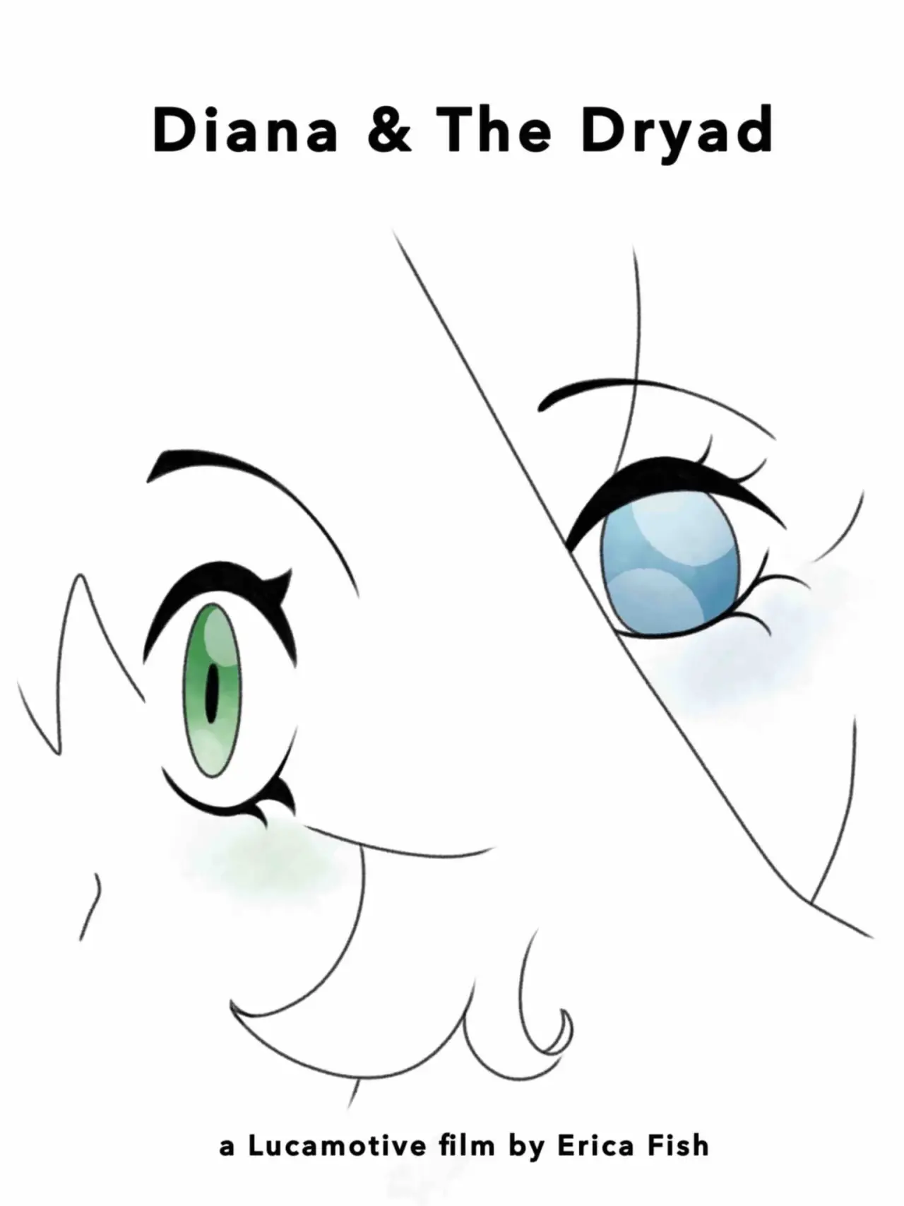 Plakat filmowy "Diana & The Dryad"