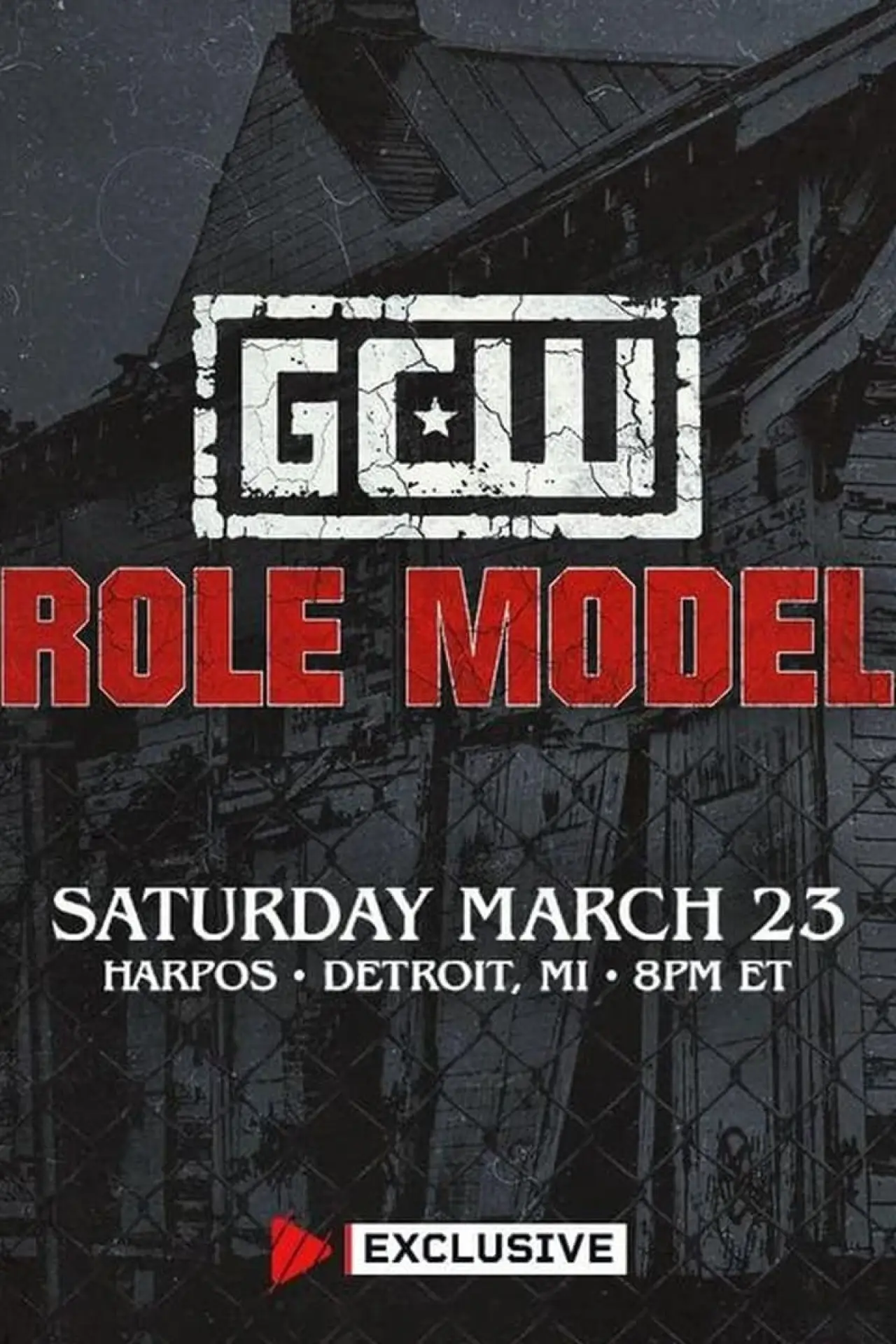 Plakat filmowy "GCW Role Model 2024"