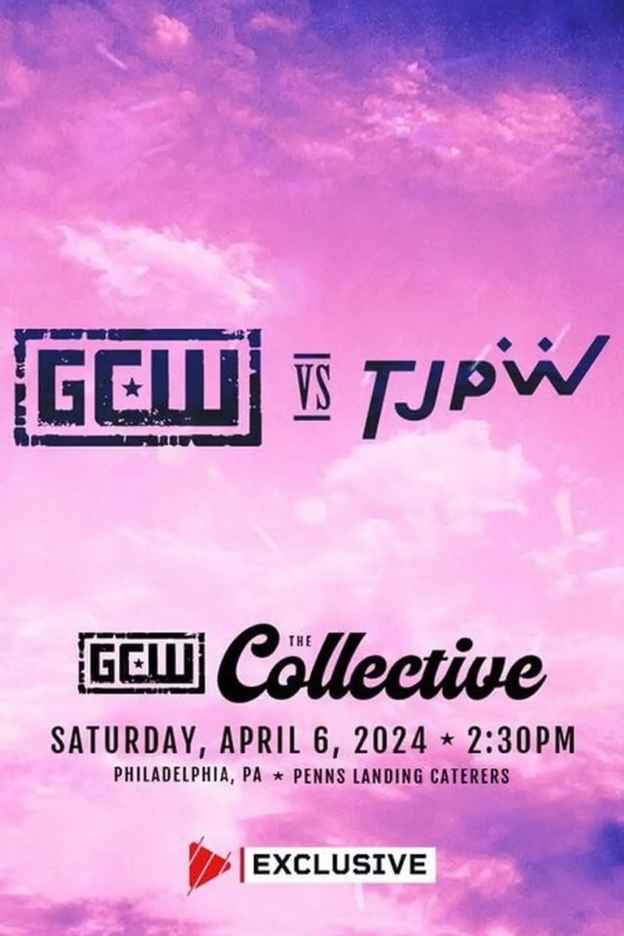 Plakat filmowy "GCW vs TJPW"