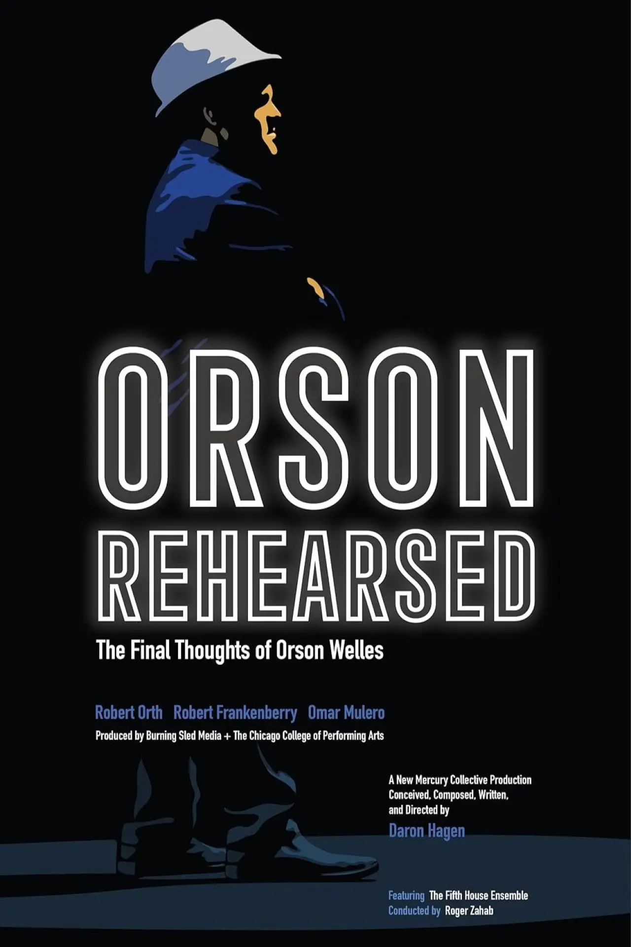 Plakat filmowy "Orson Rehearsed"