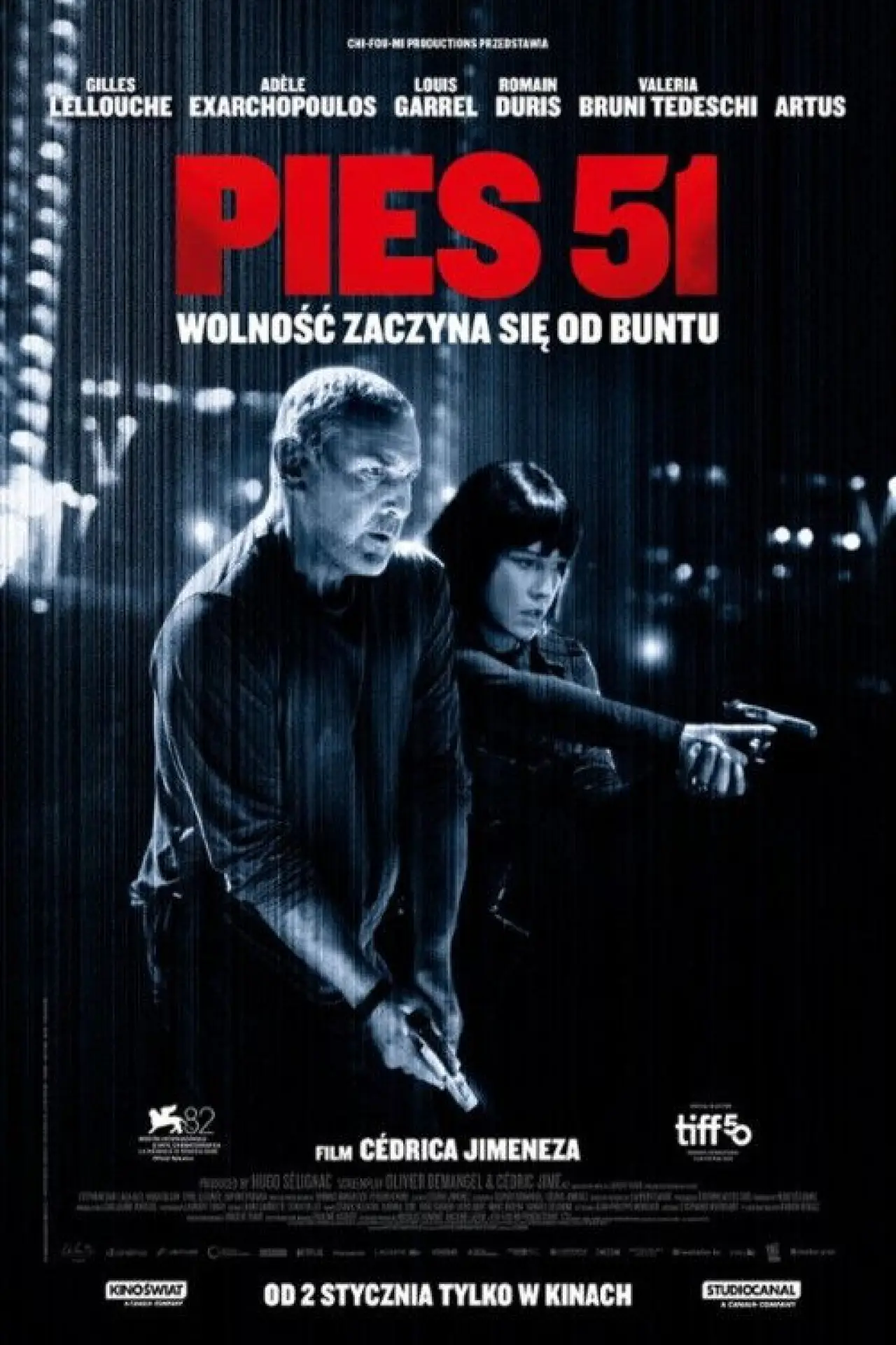 Plakat filmowy "Pies 51"