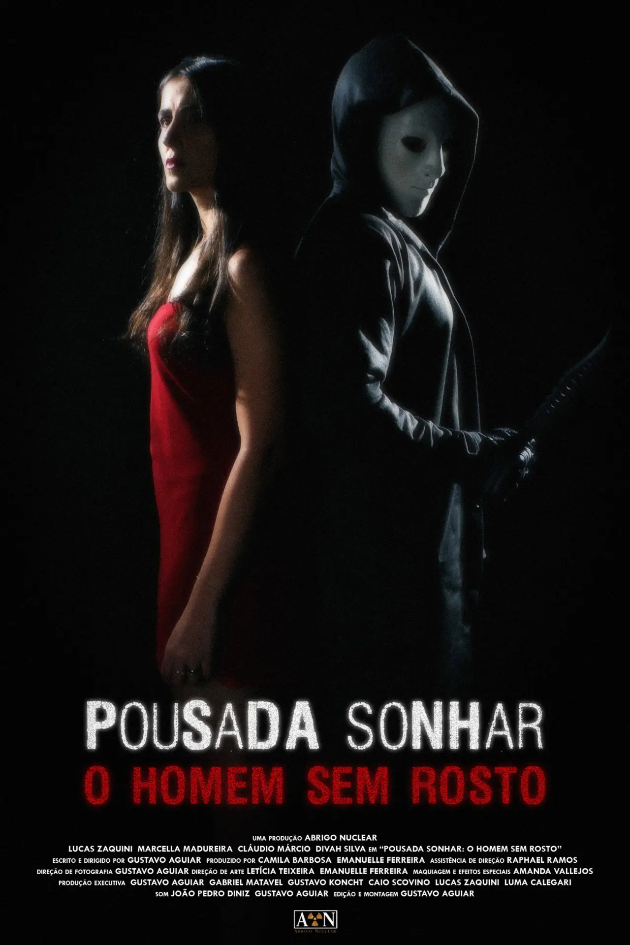 Plakat filmowy "Pousada Sonhar: O Homem Sem Rosto"