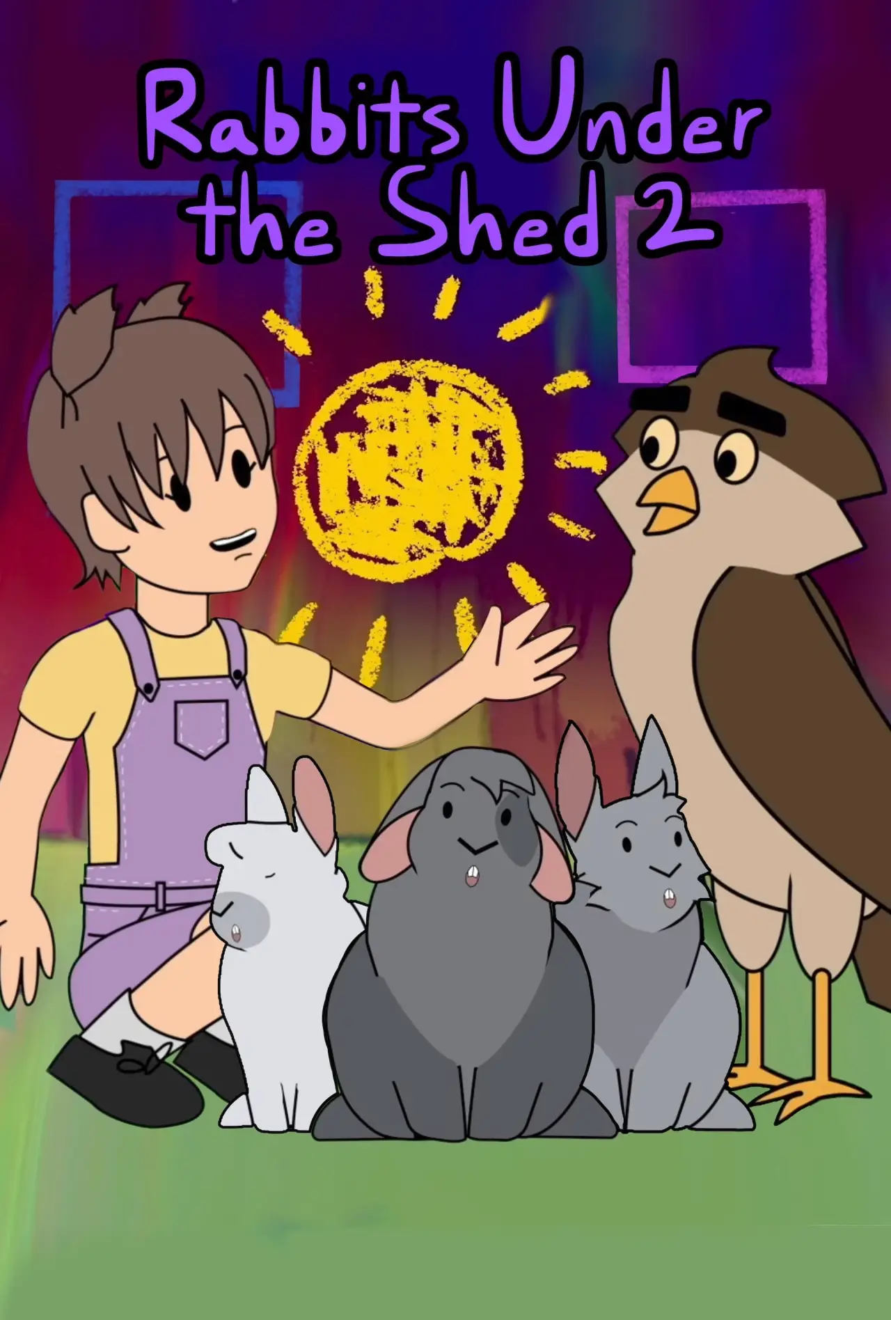 Plakat filmowy "Rabbits Under the Shed 2"