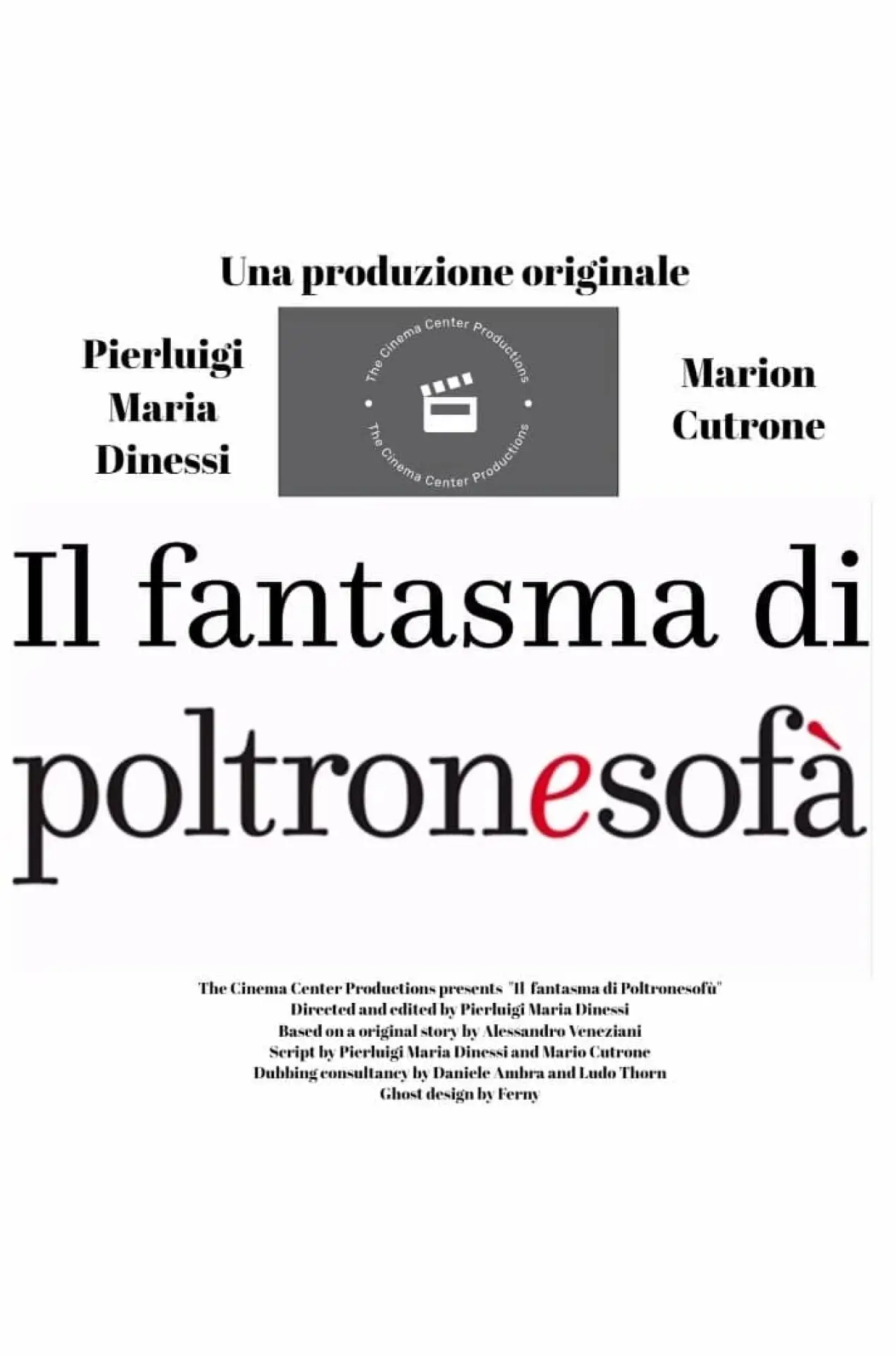 Plakat filmowy "Il fantasma di Poltronesofà"