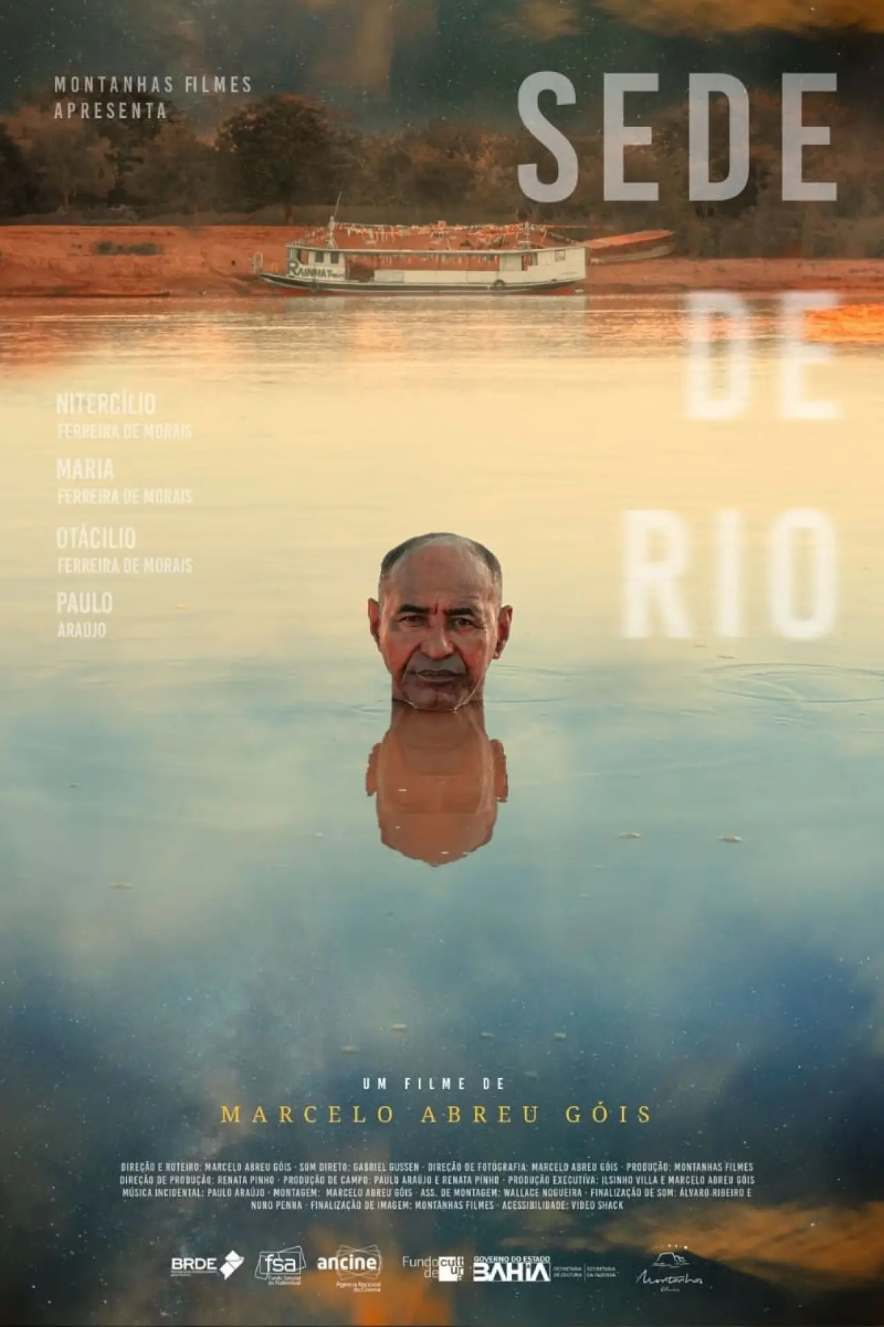 Plakat filmowy "Sede de Rio"