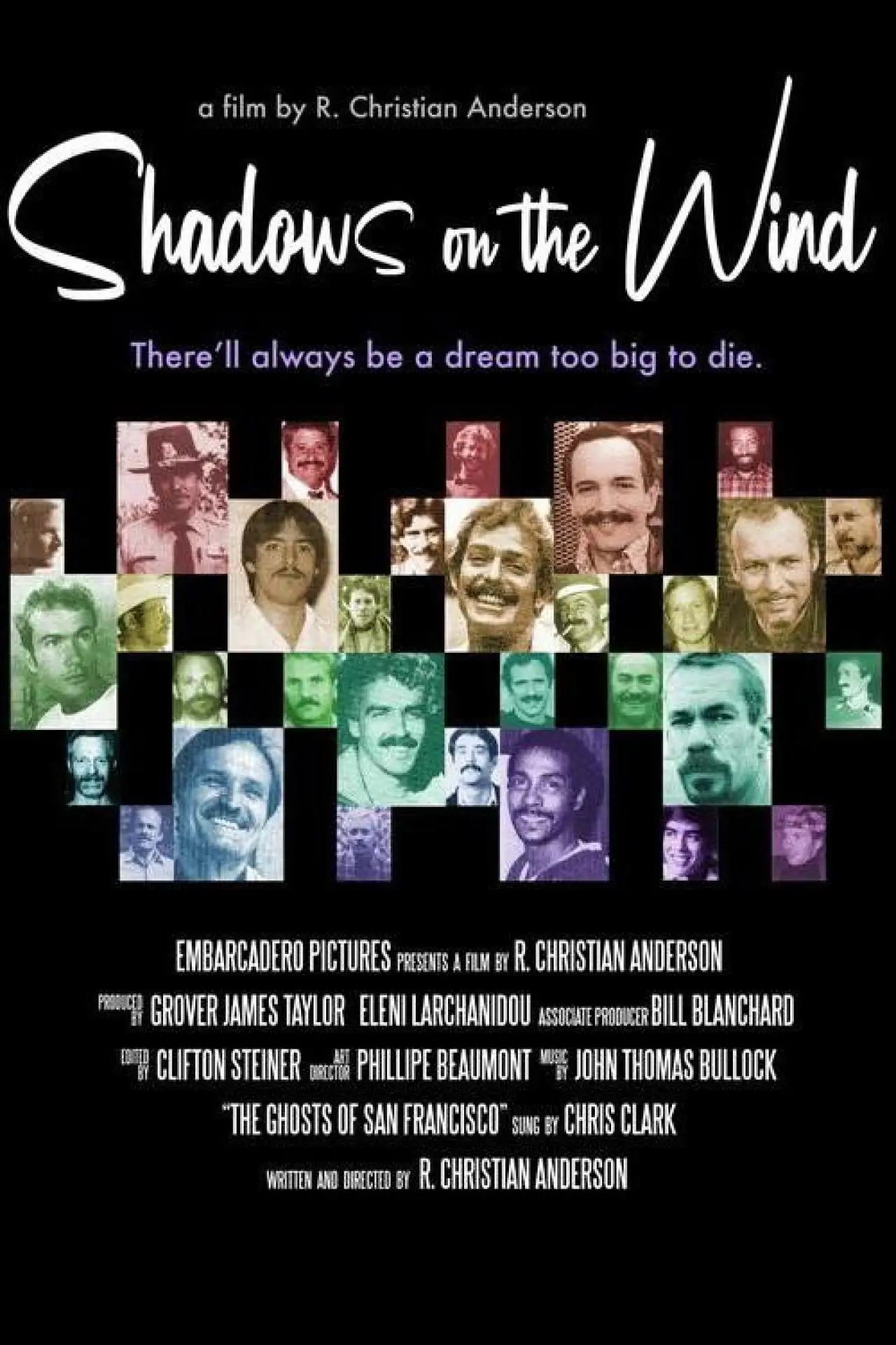 Plakat filmowy "Shadows on the Wind"
