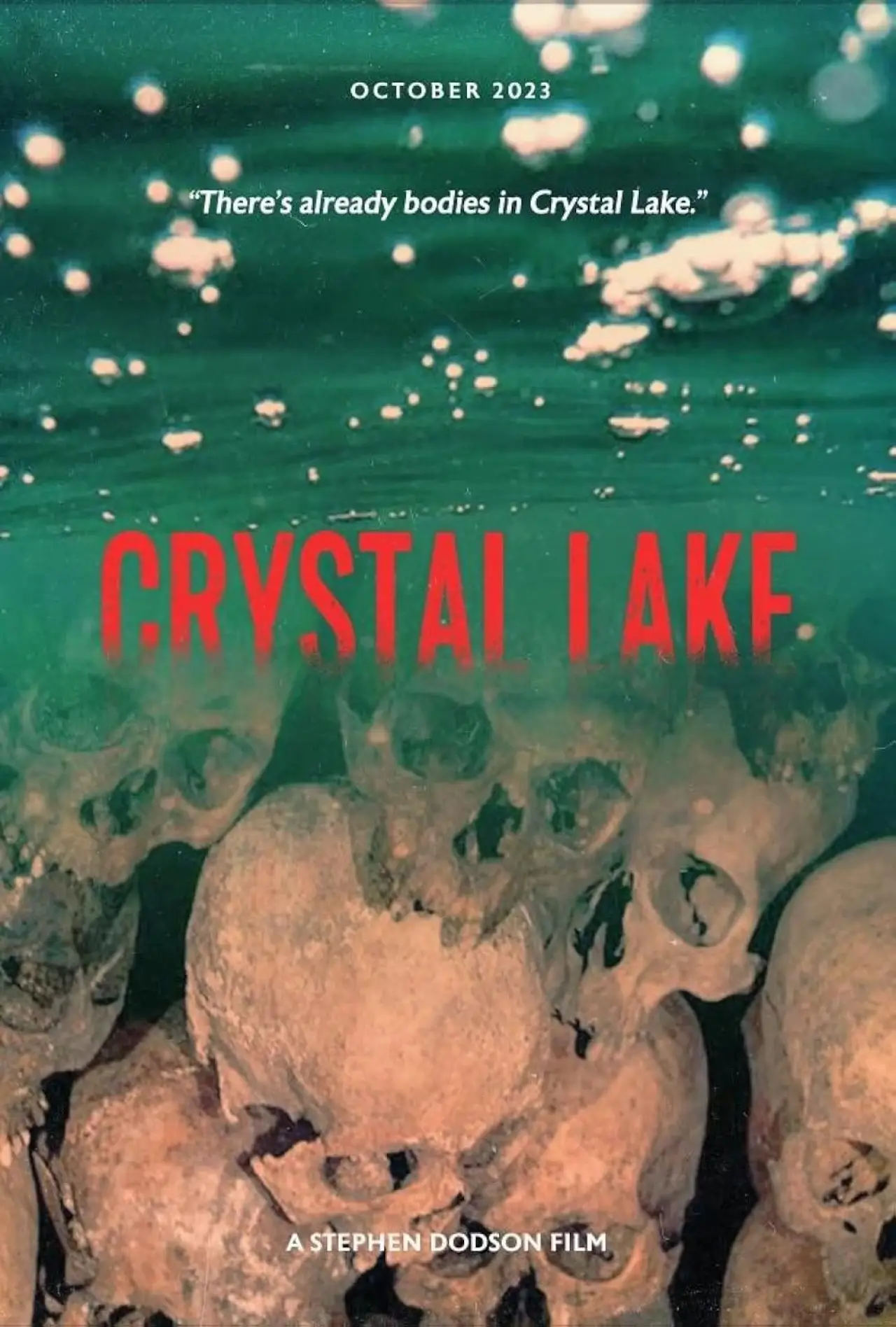 Plakat filmowy "Crystal Lake"