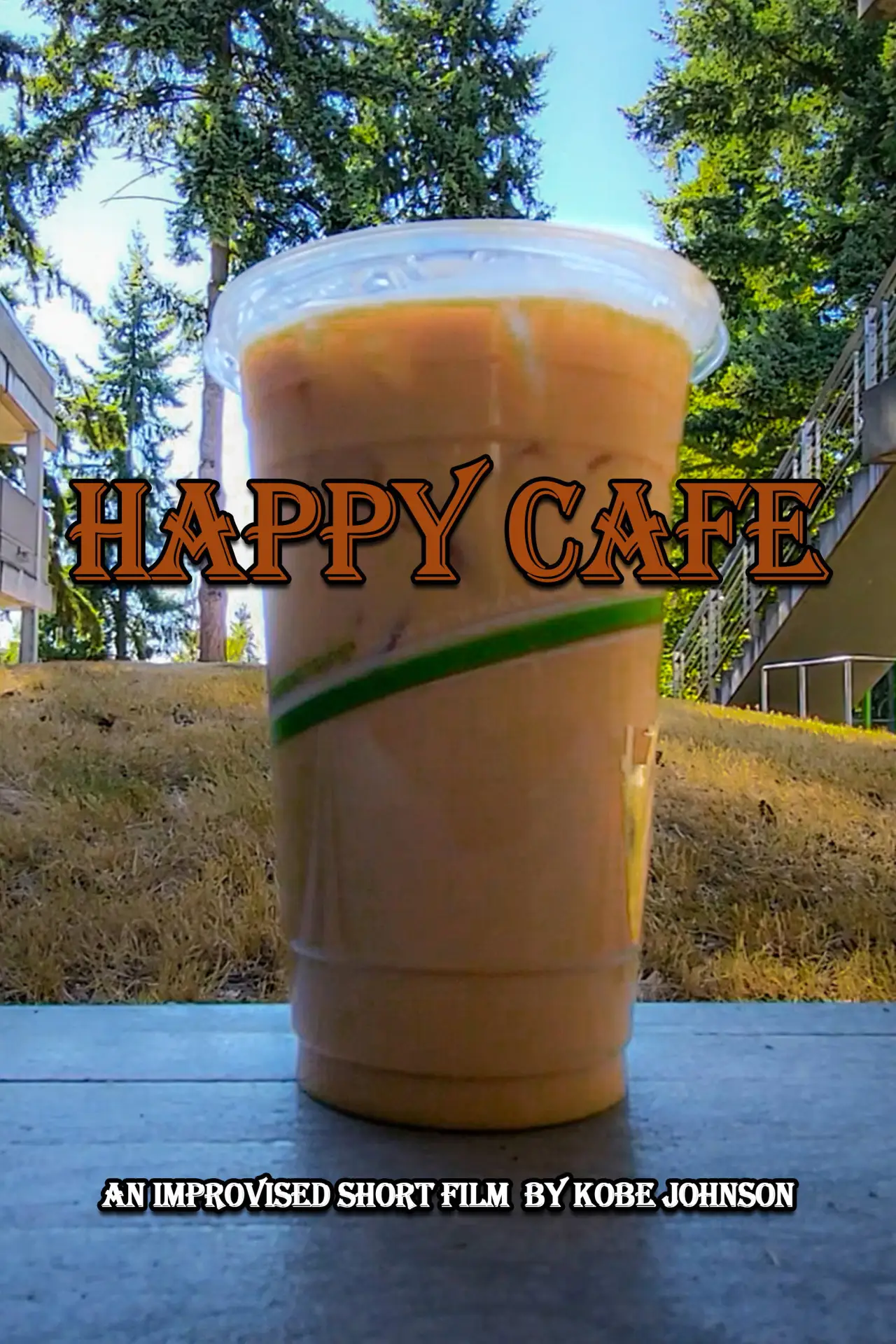 Plakat filmowy "Happy Cafe"