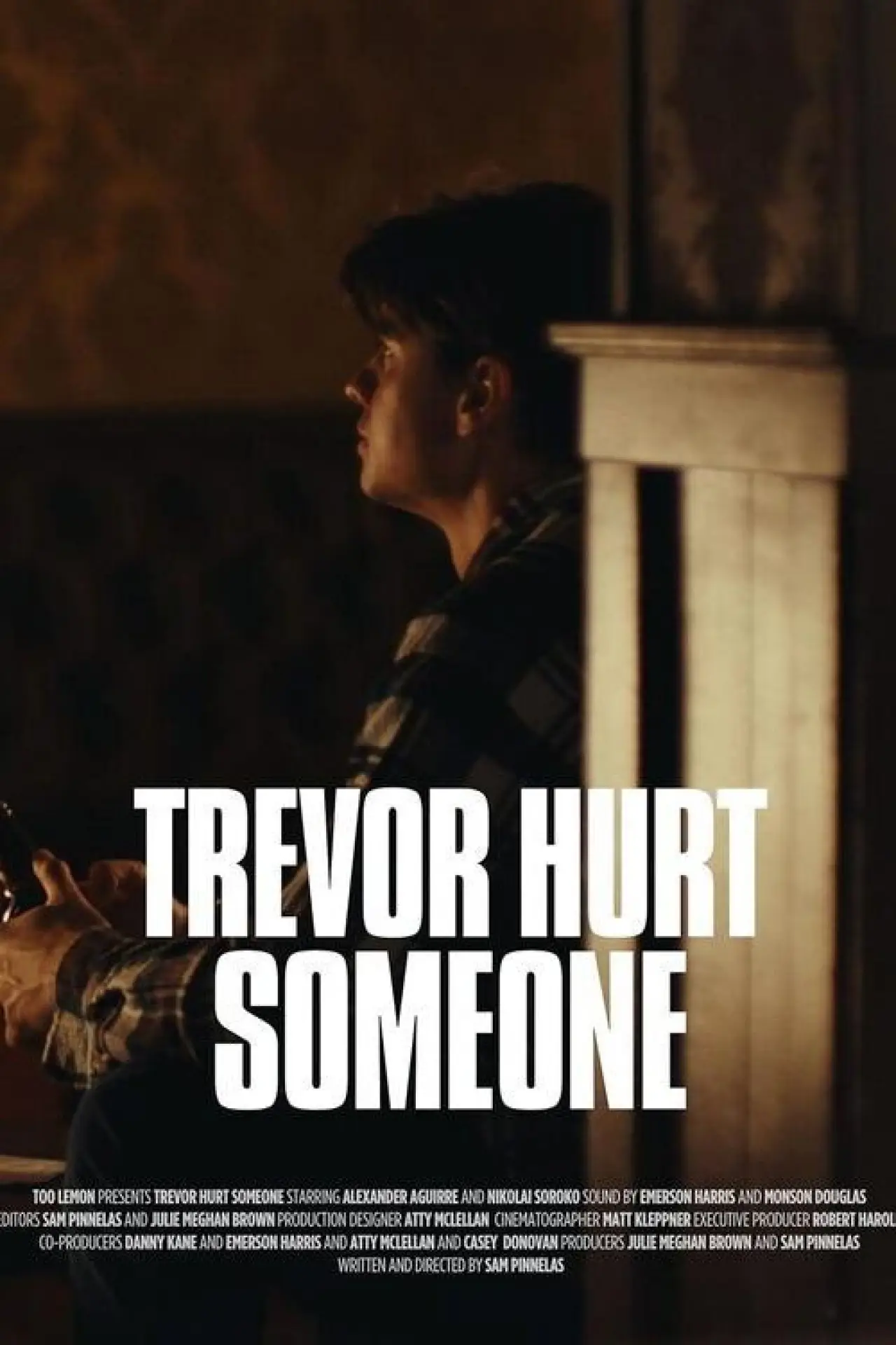 Plakat filmowy "Trevor Hurt Someone"