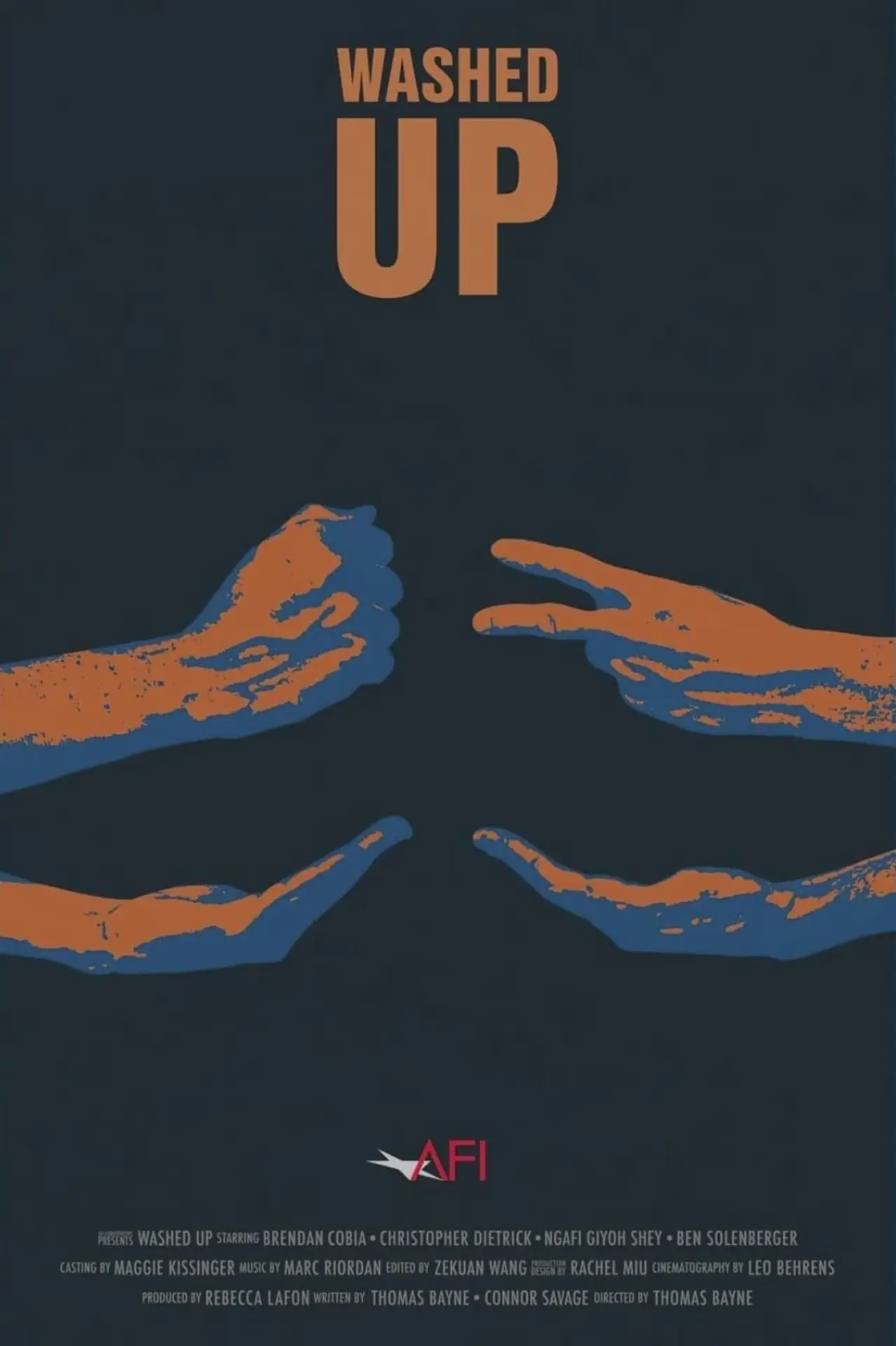 Plakat filmowy "Washed Up"
