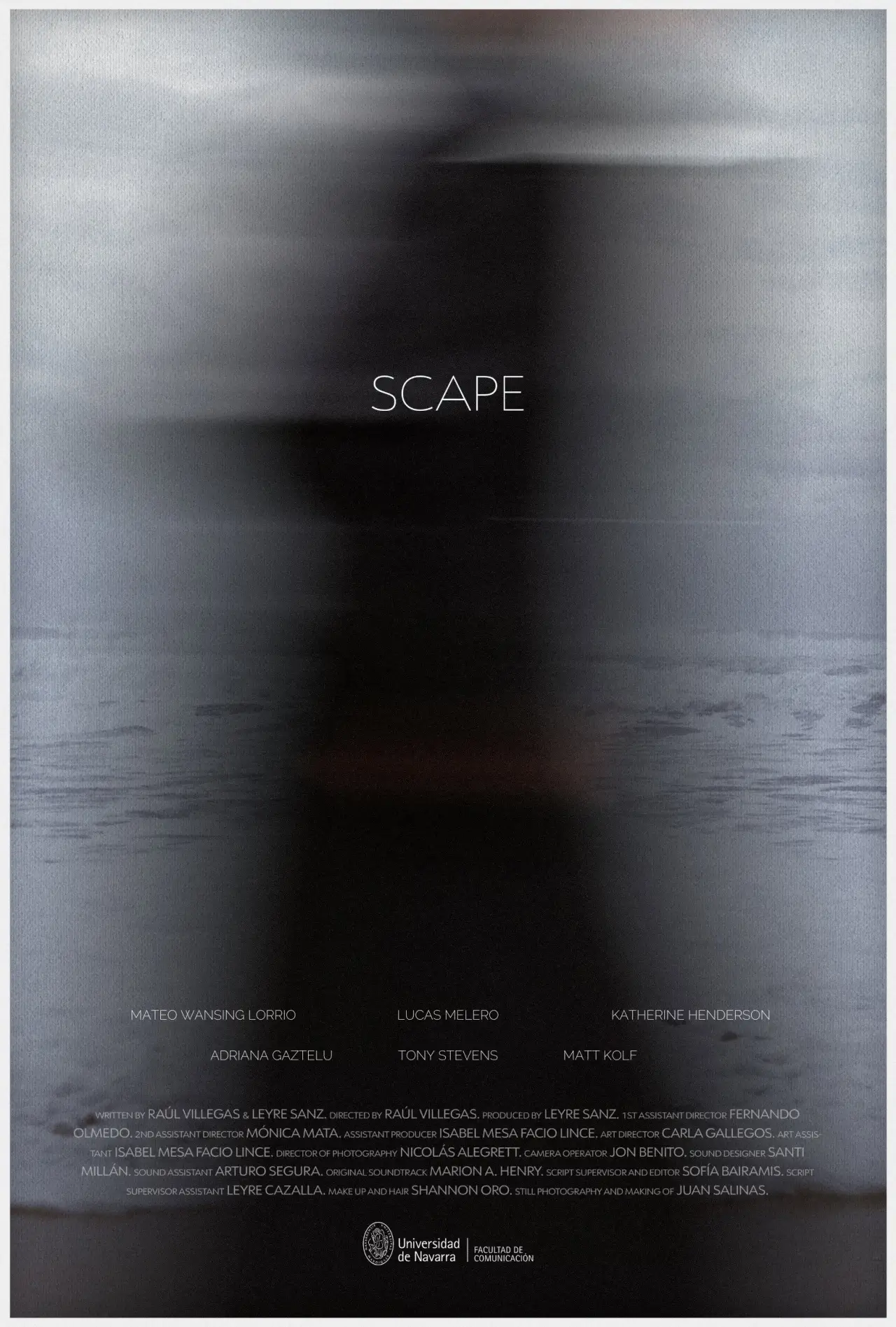Plakat filmowy "Scape"