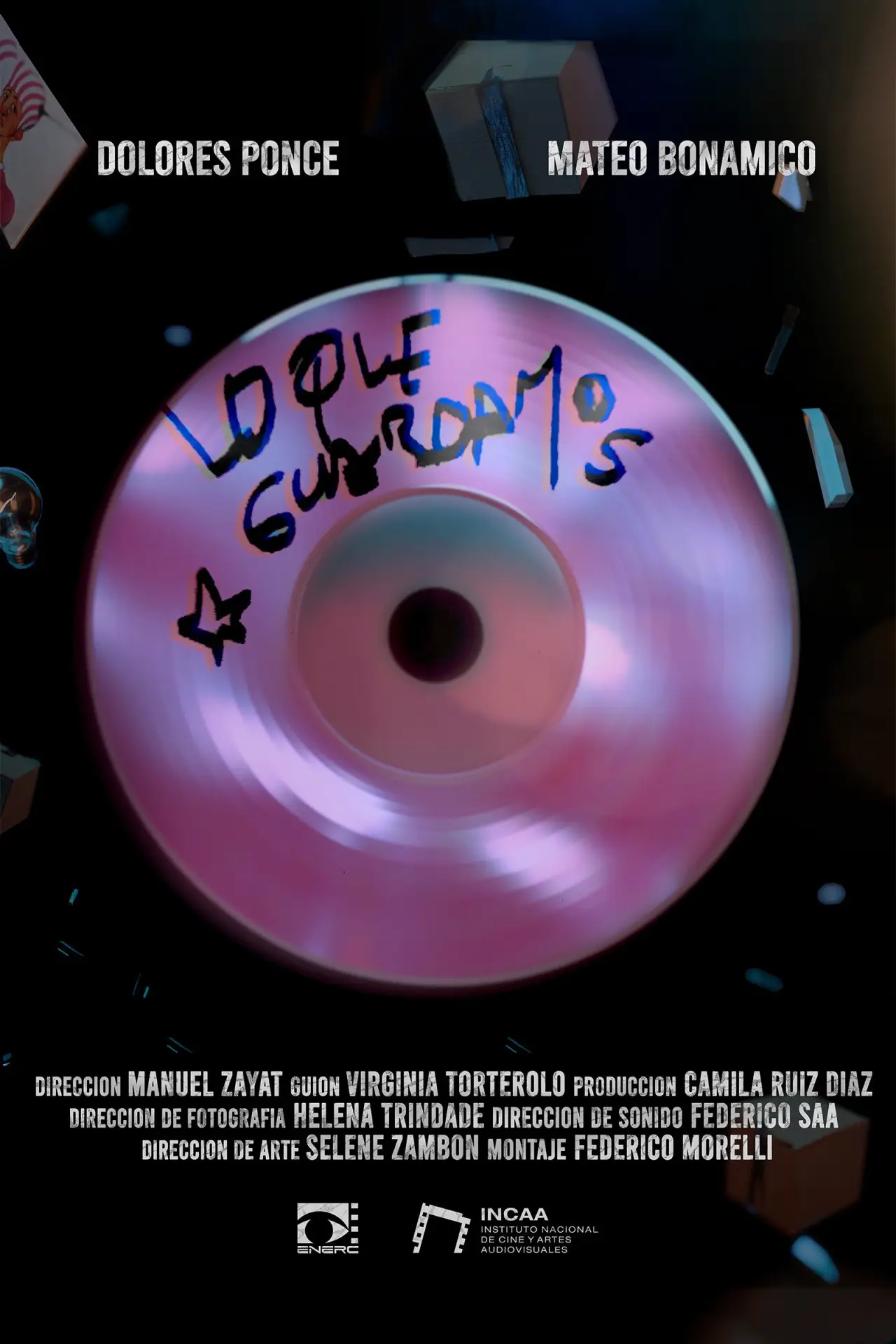 Plakat filmowy "Lo que guardamos"