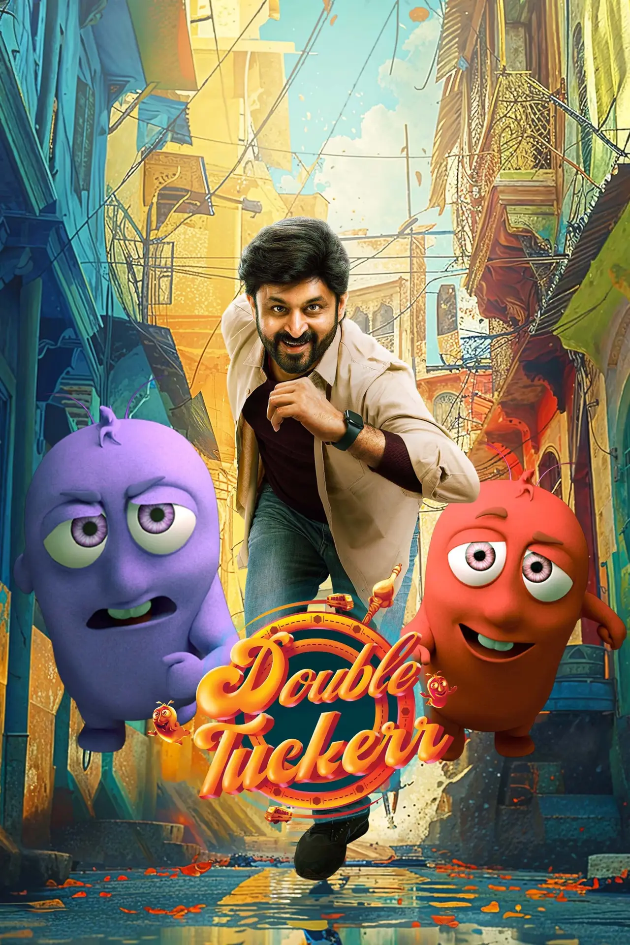 Plakat filmowy "டபுள் டக்கர்"