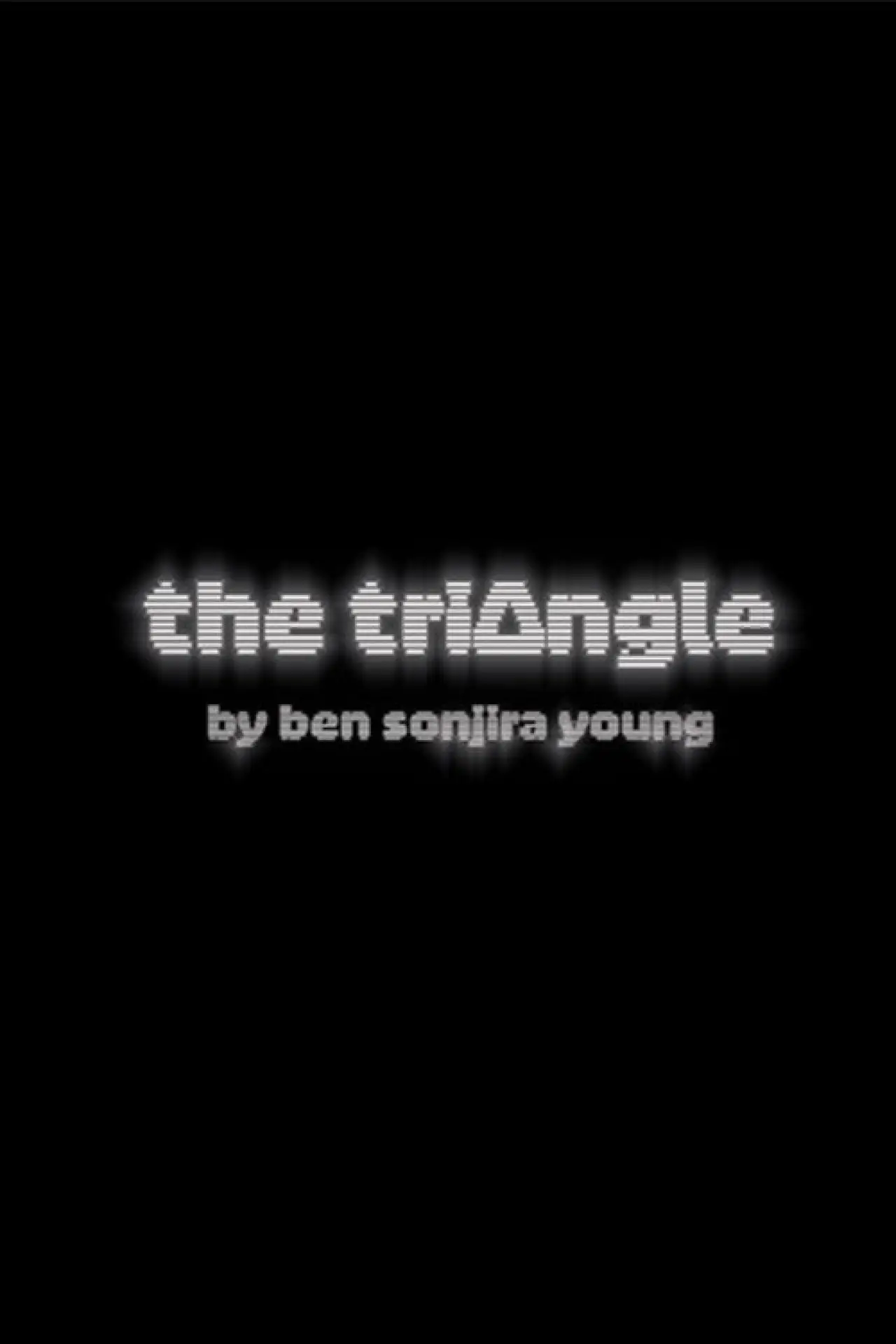 Plakat filmowy "the triangle"