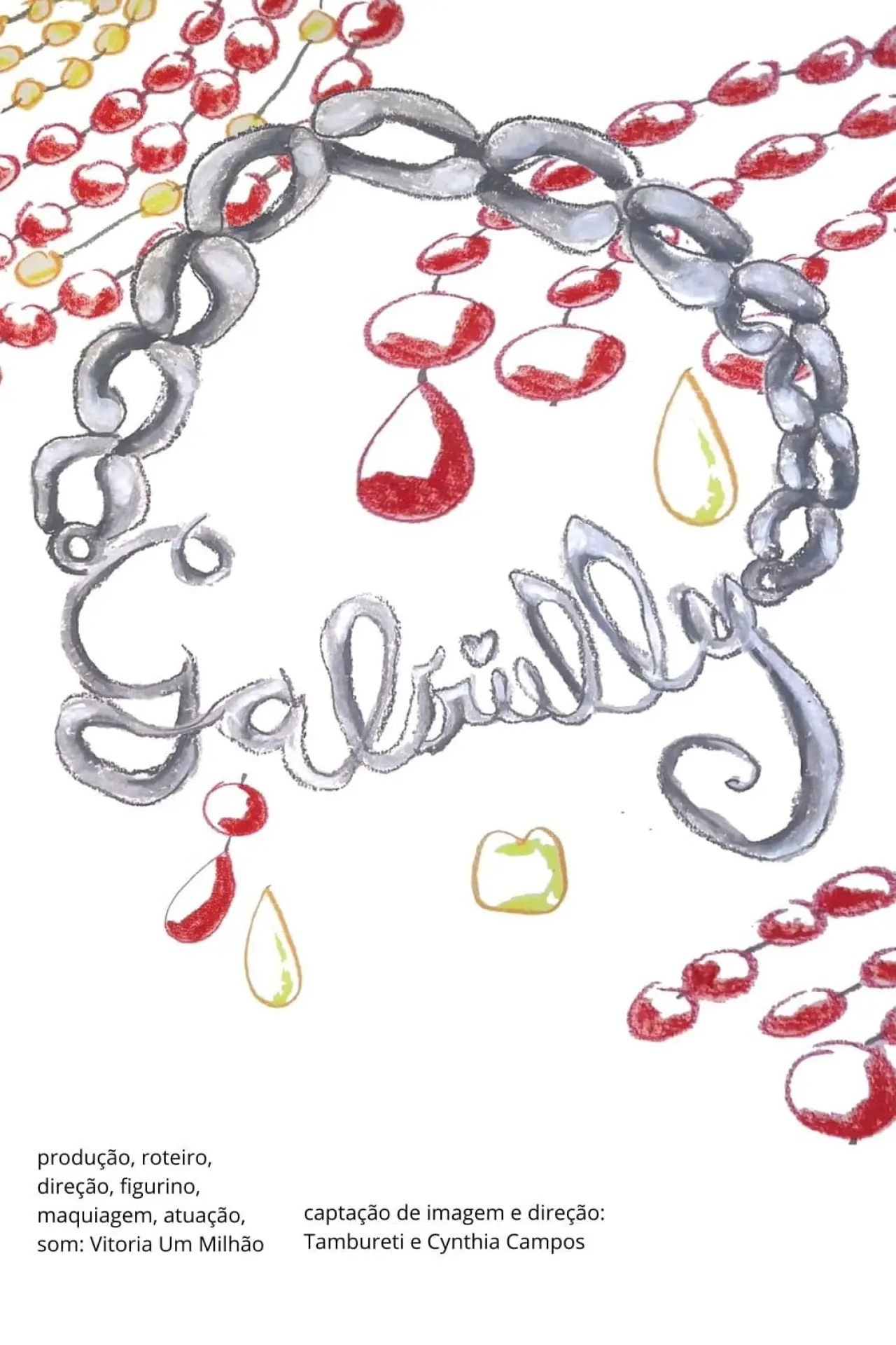 Plakat filmowy "Gabrielly"