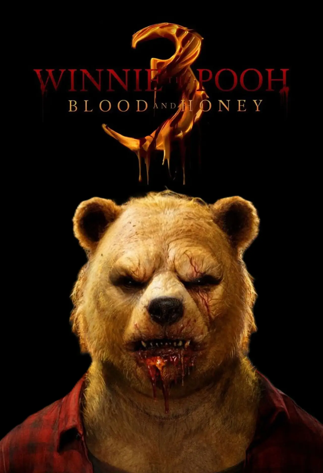 Plakat filmowy "Winnie-the-Pooh: Blood and Honey 3"