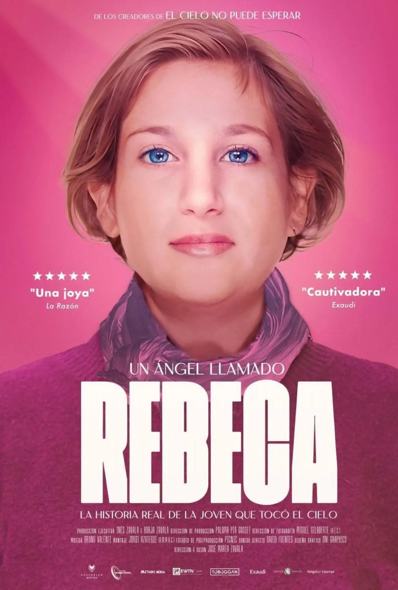 Plakat filmowy "Un ángel llamado Rebeca"