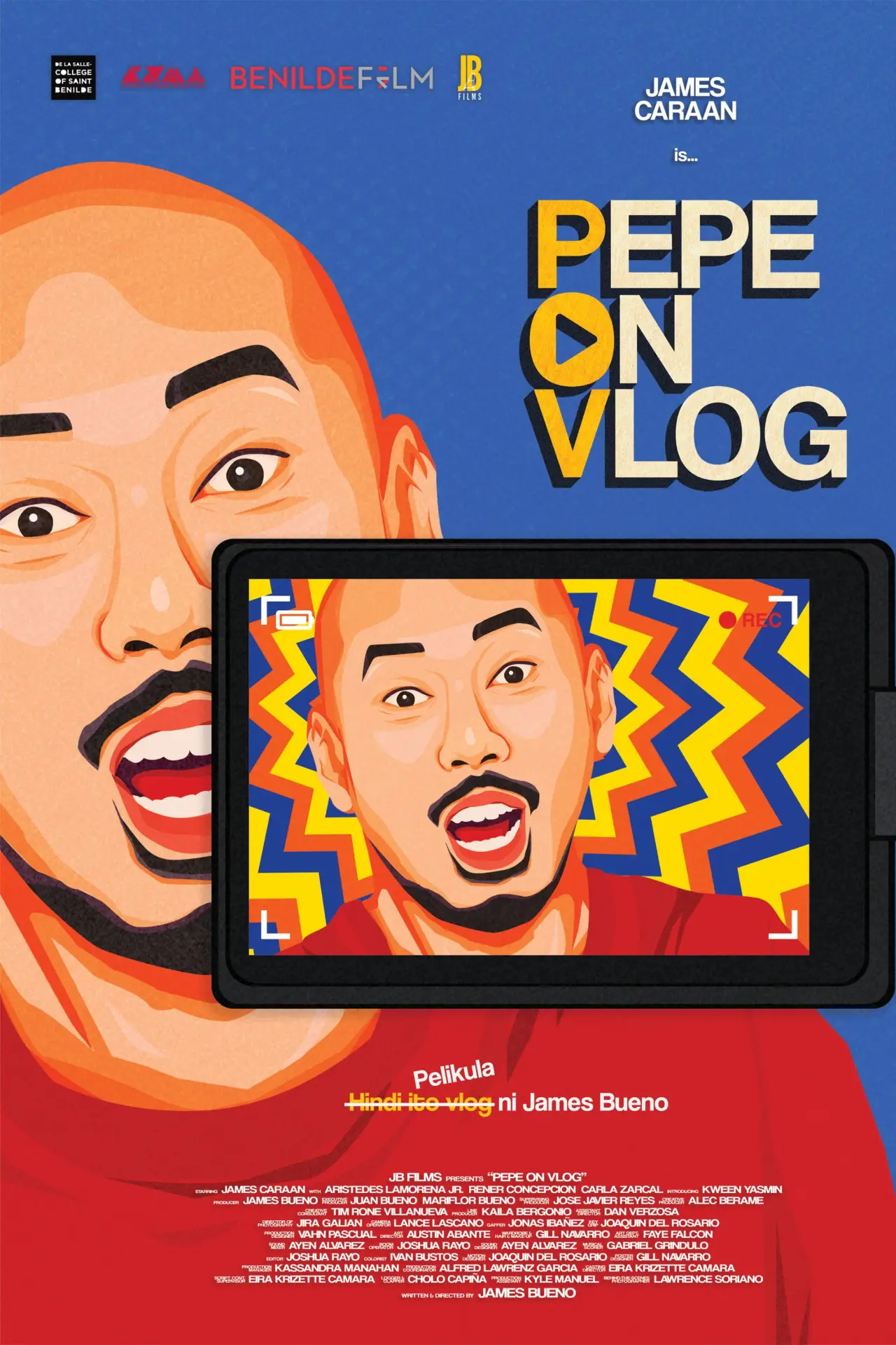 Plakat filmowy "P.O.V. (Pepe On Vlog)"