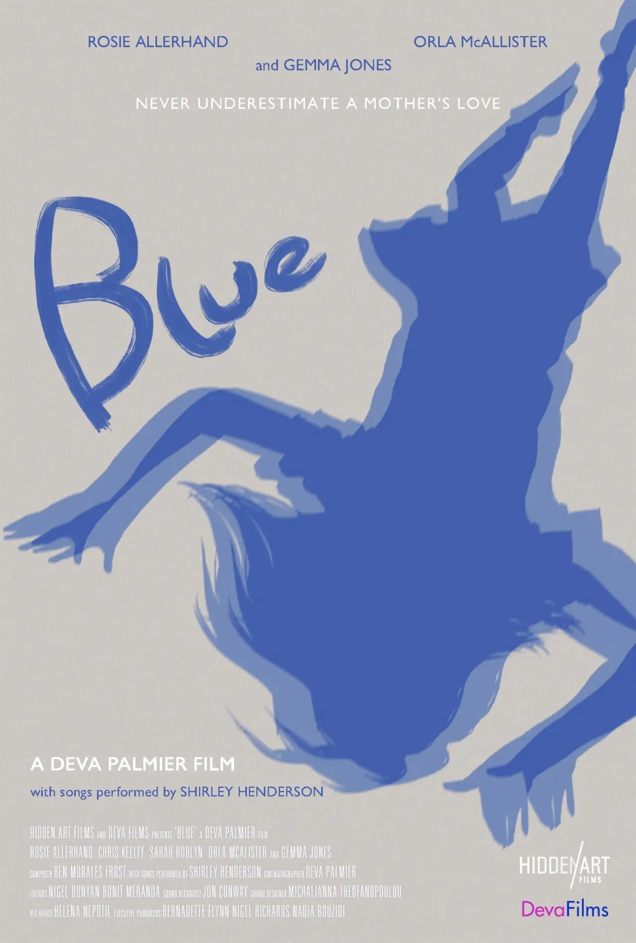 Plakat filmowy "Blue"