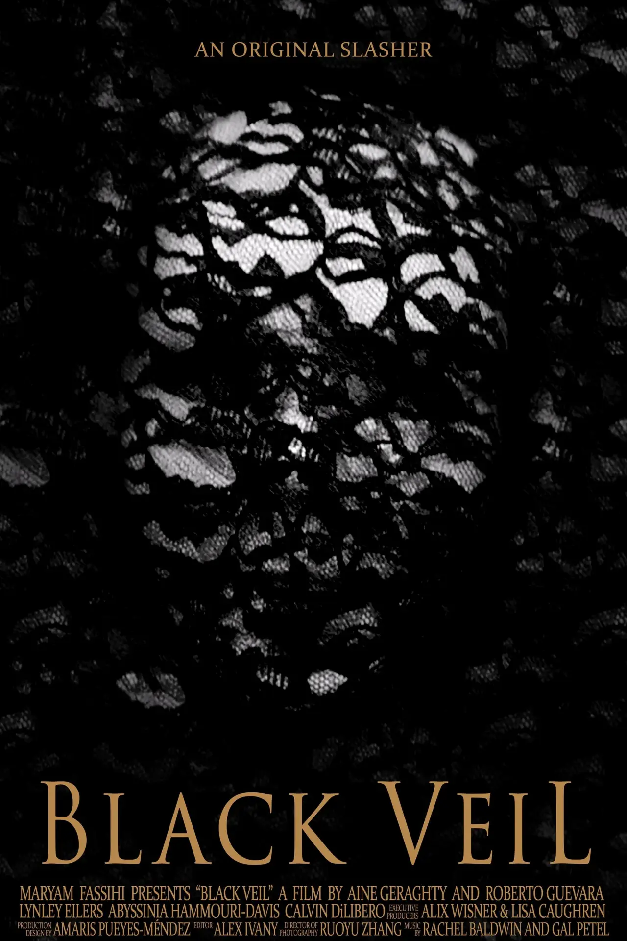 Plakat filmowy "Black Veil"