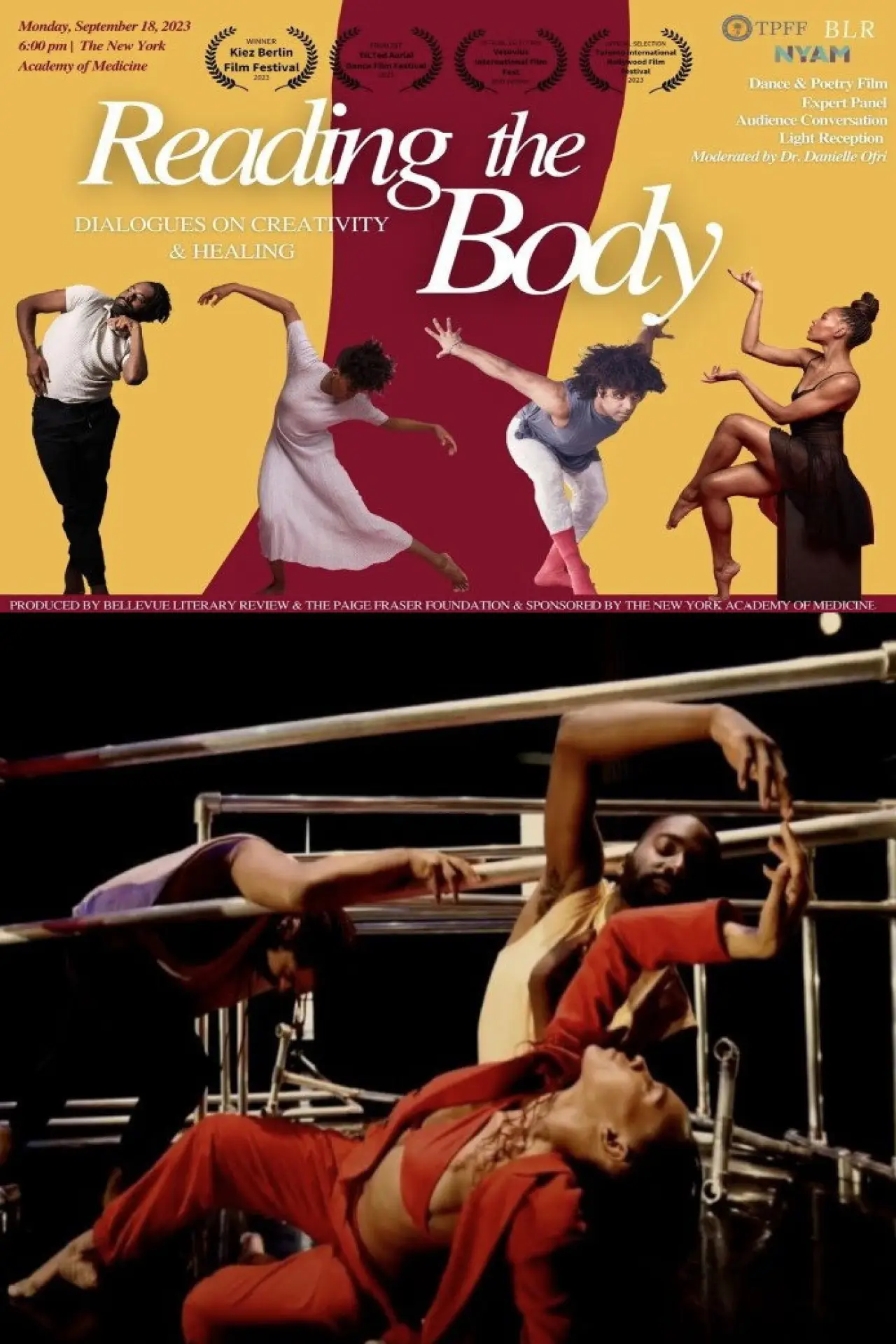 Plakat filmowy "Reading the Body: Recovery"
