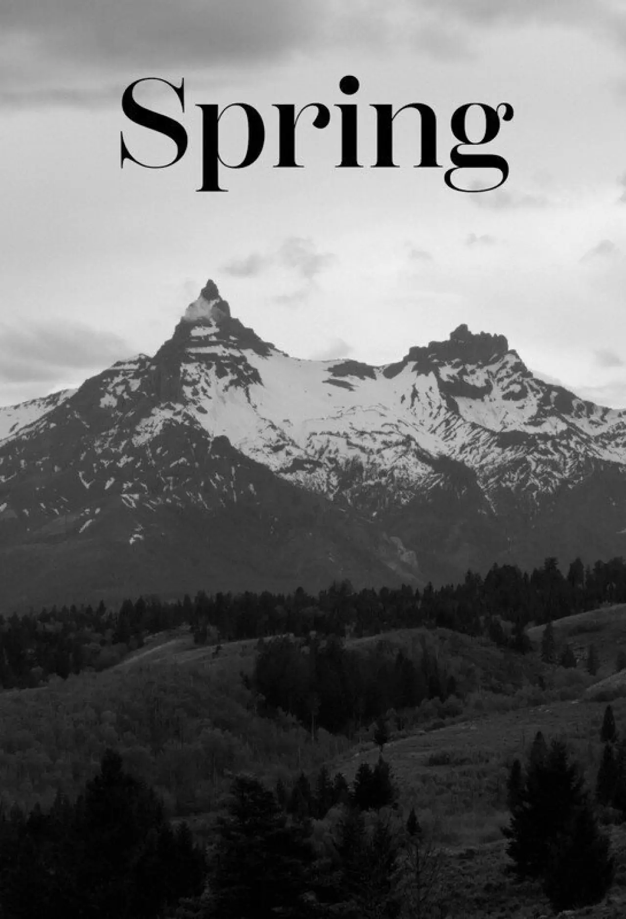 Plakat filmowy "The Climate Change Volumes: Spring"