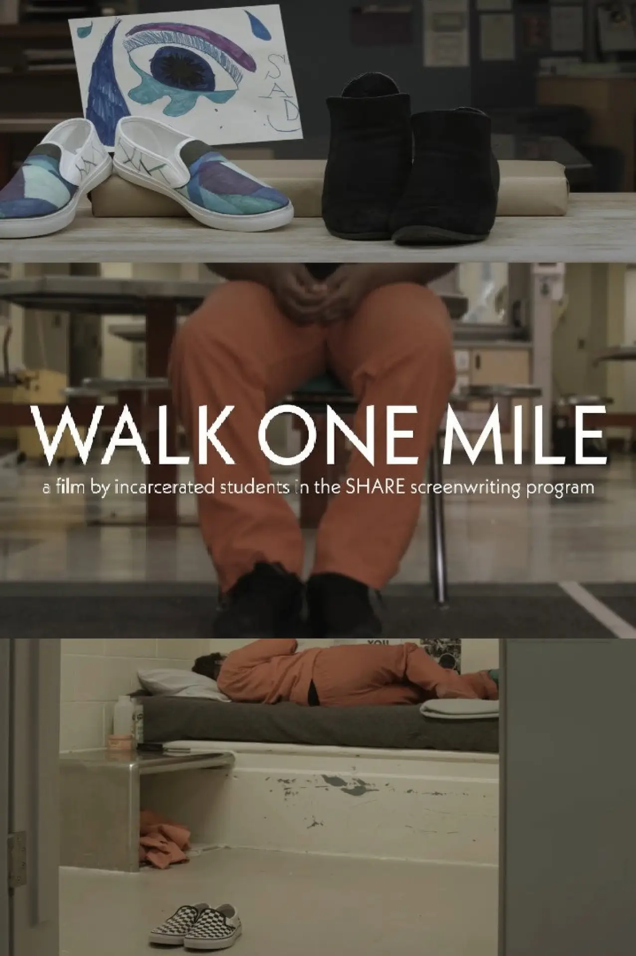 Plakat filmowy "WALK ONE MILE"
