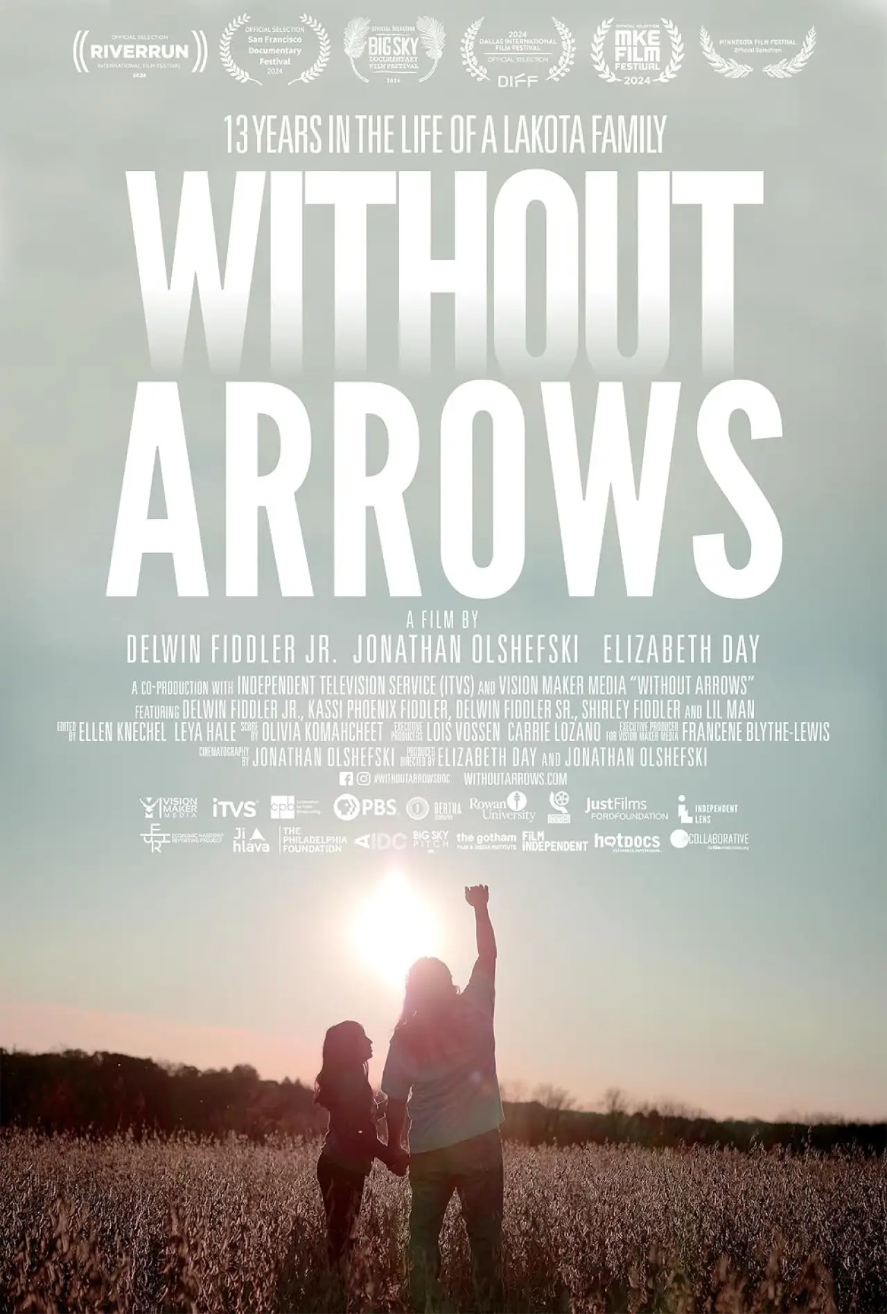Plakat filmowy "Without Arrows"