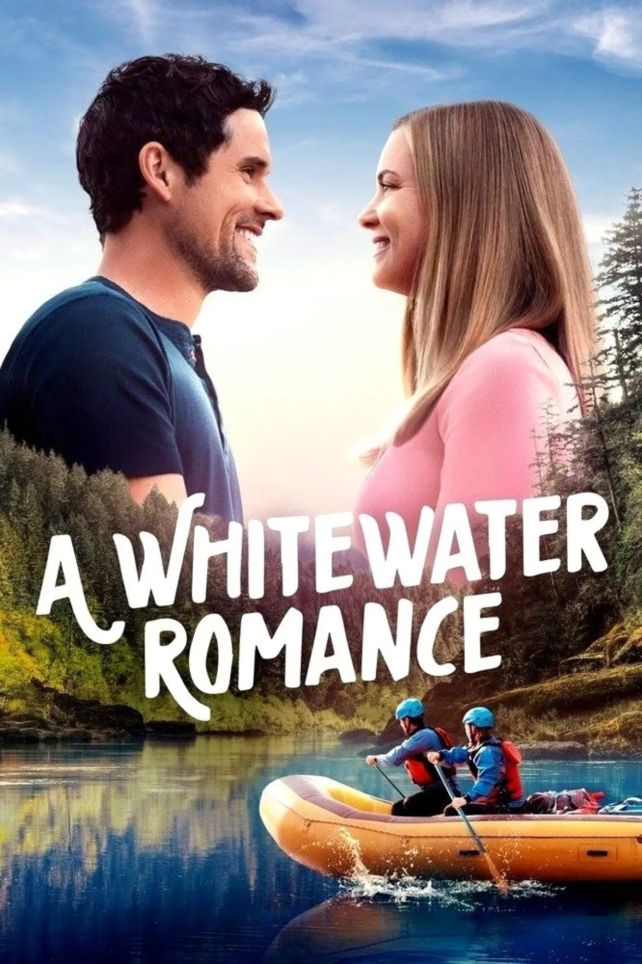 Plakat filmowy "A Whitewater Romance"