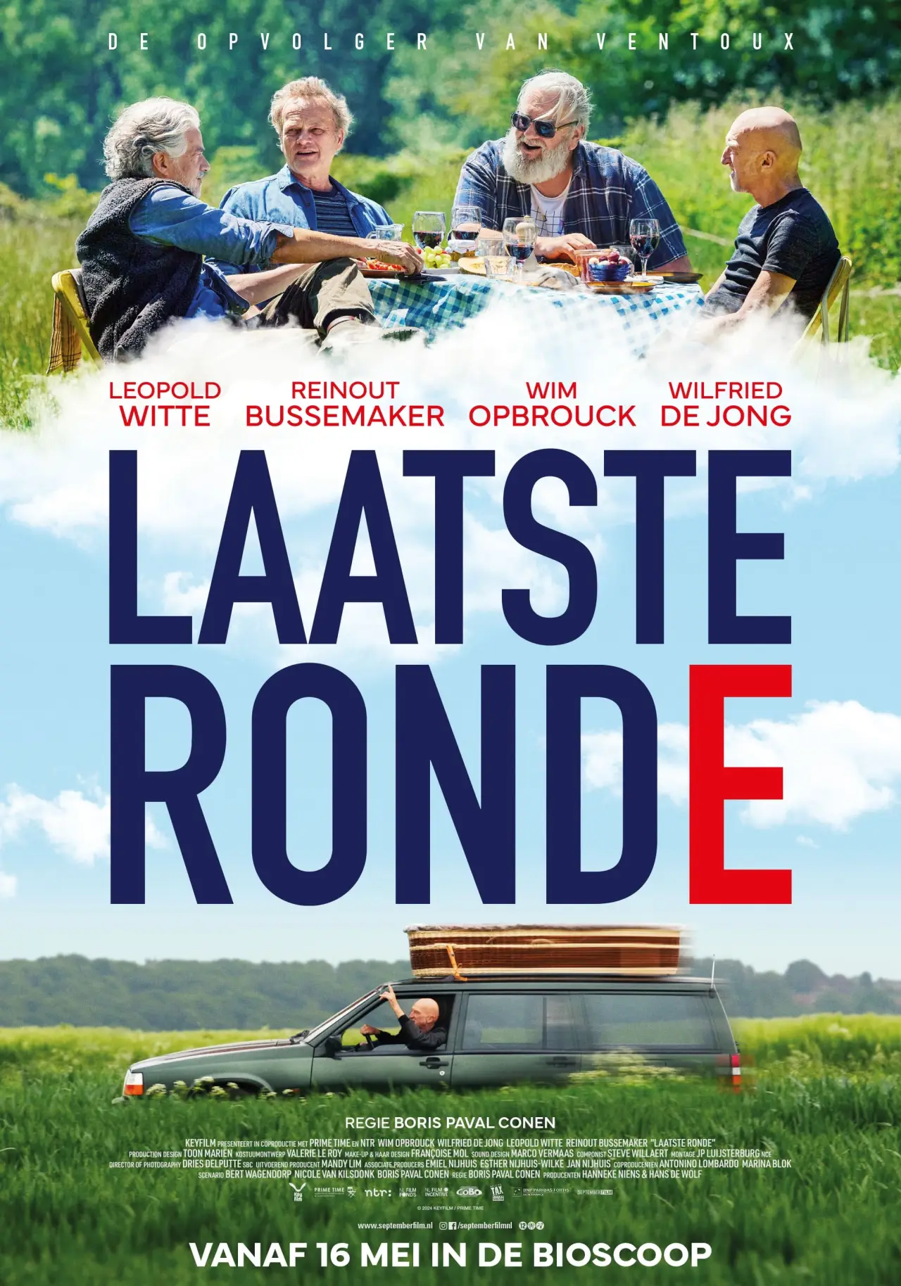 Plakat filmowy "Laatste ronde"