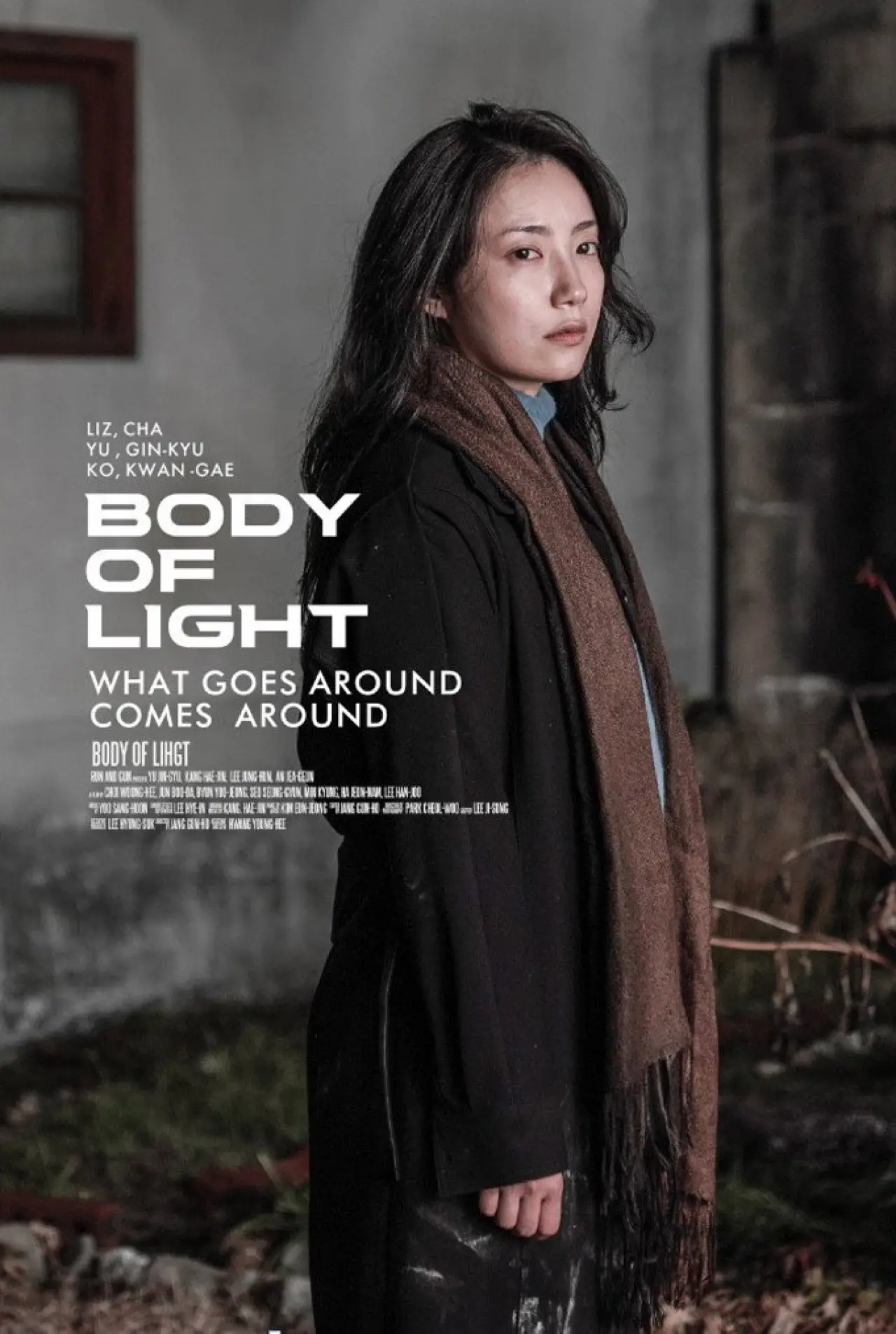 Plakat filmowy "빛과 몸"