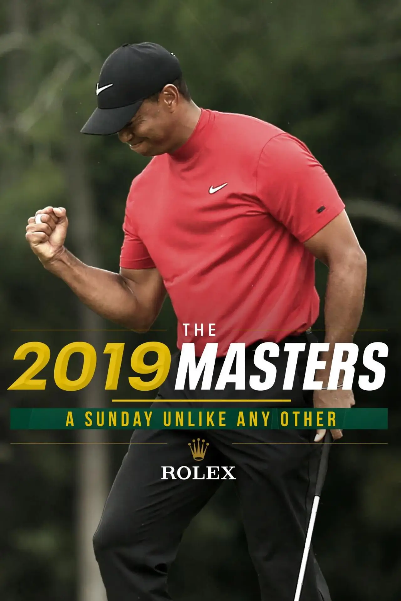Plakat filmowy "The 2019 Masters: A Sunday Unlike Any Other"