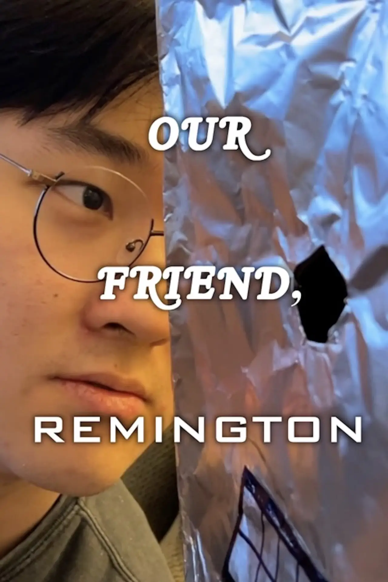 Plakat filmowy "Our Friend, Remington"