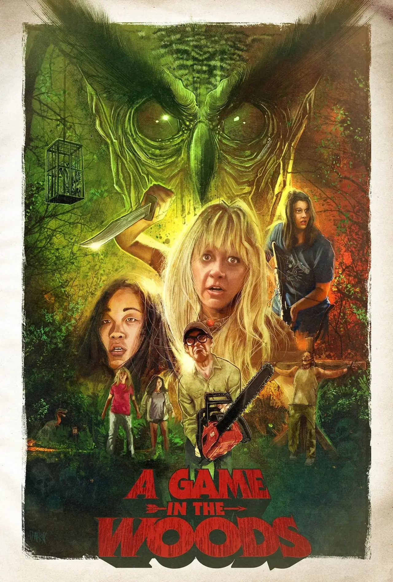 Plakat filmowy "A Game in the Woods"