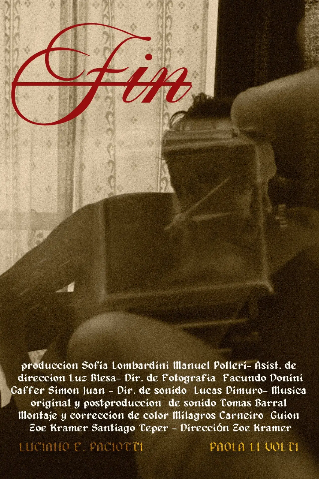 Plakat filmowy "Fin"
