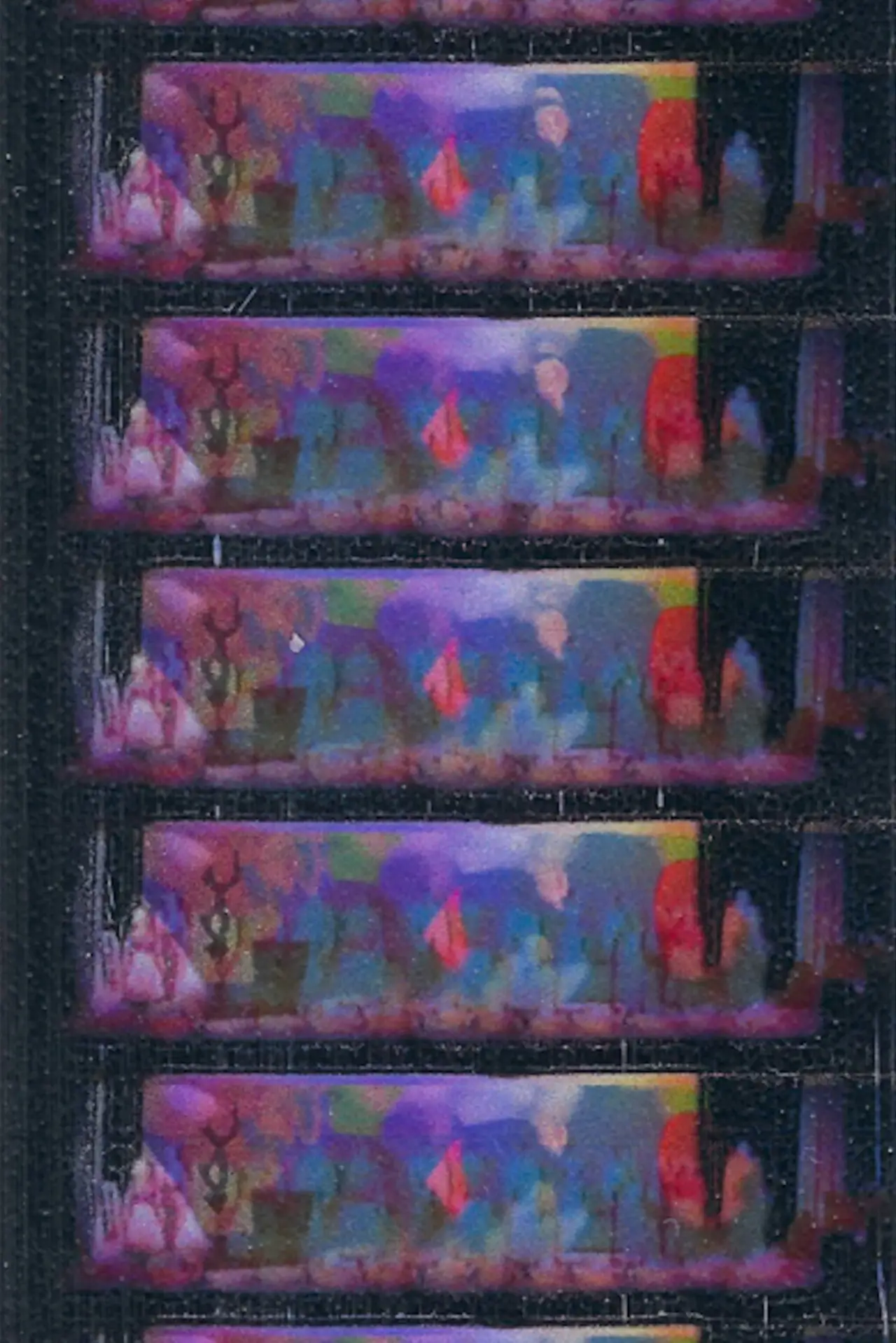 Plakat filmowy "Ombres et murmures de futurs effacés"