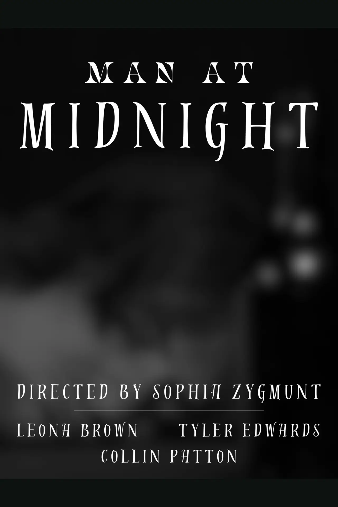 Plakat filmowy "Man at Midnight"