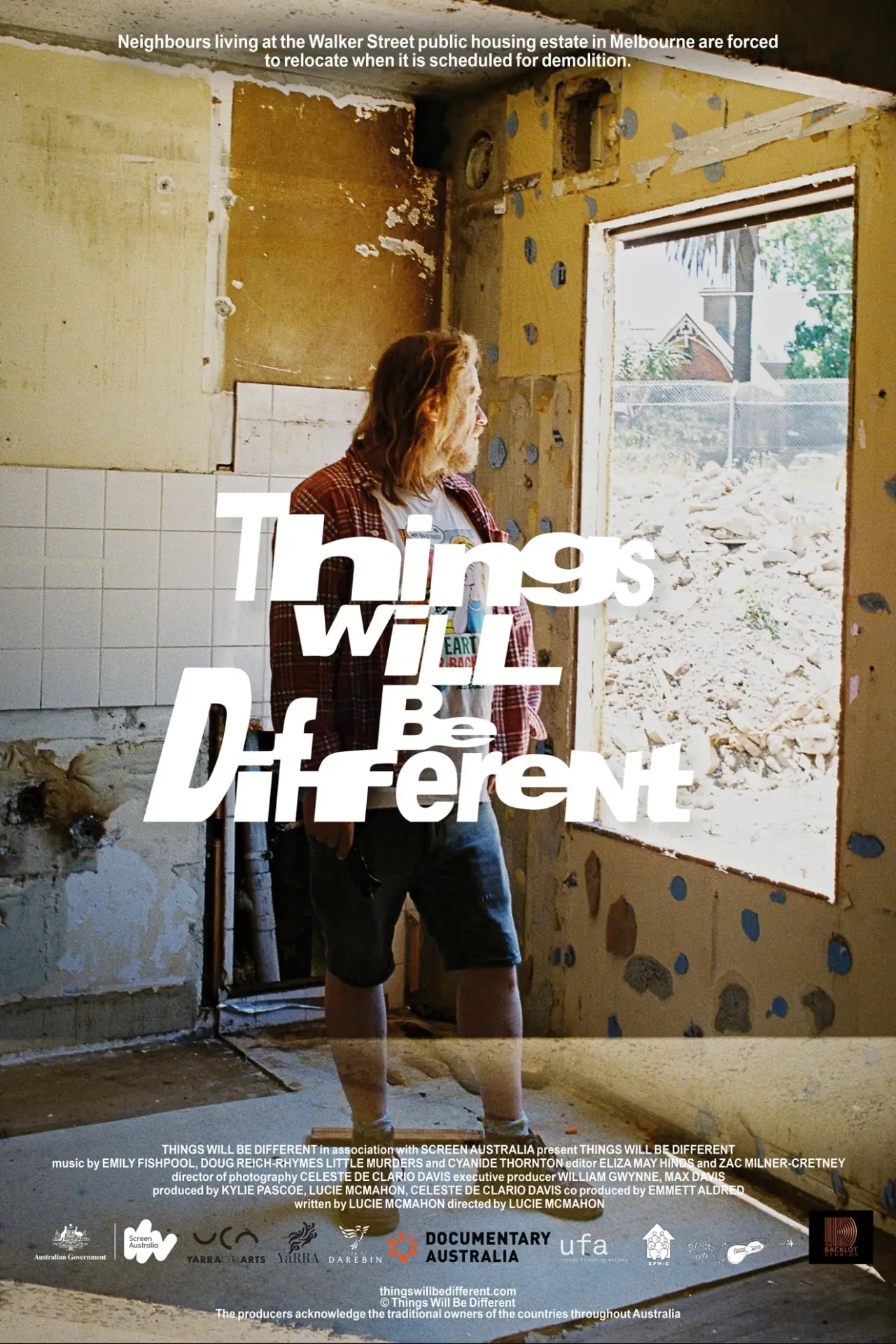 Plakat filmowy "Things Will Be Different"