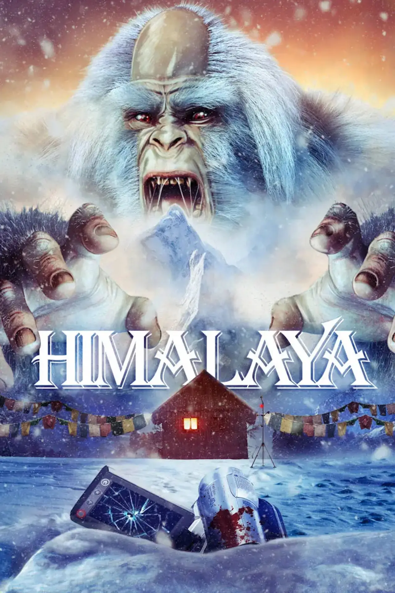 Plakat filmowy "Himalaya"