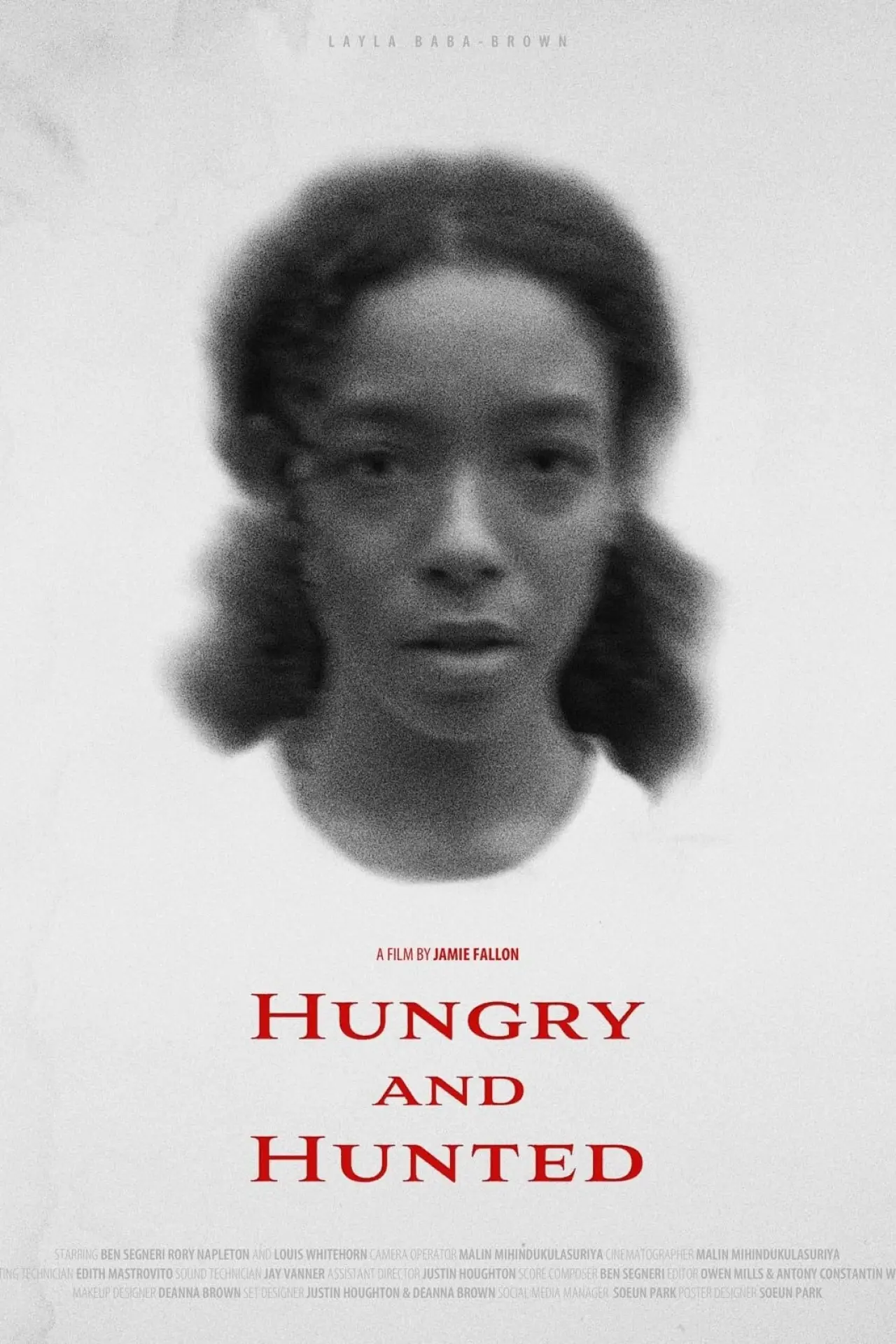 Plakat filmowy "Hungry and Hunted"
