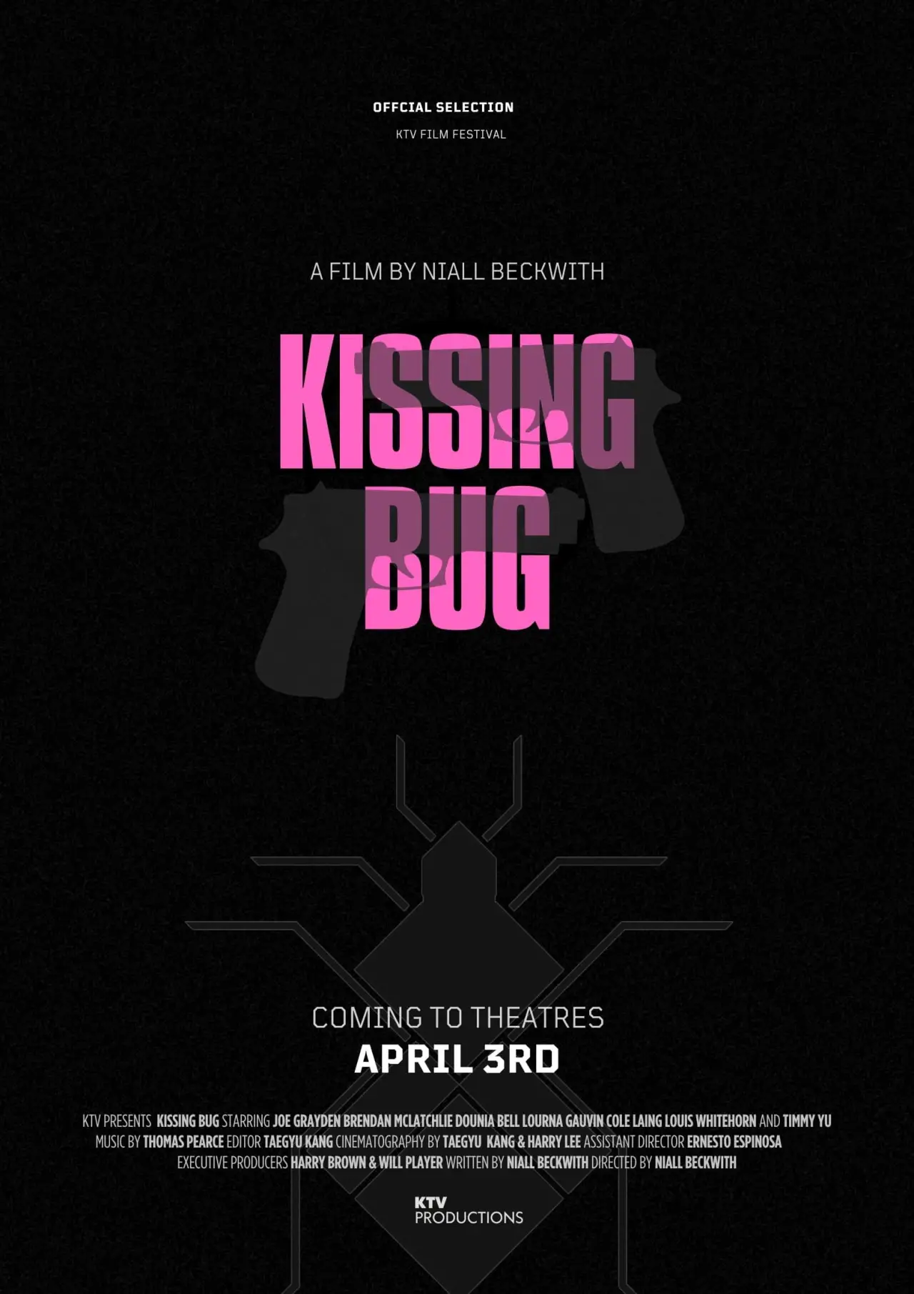 Plakat filmowy "Kissing Bug"
